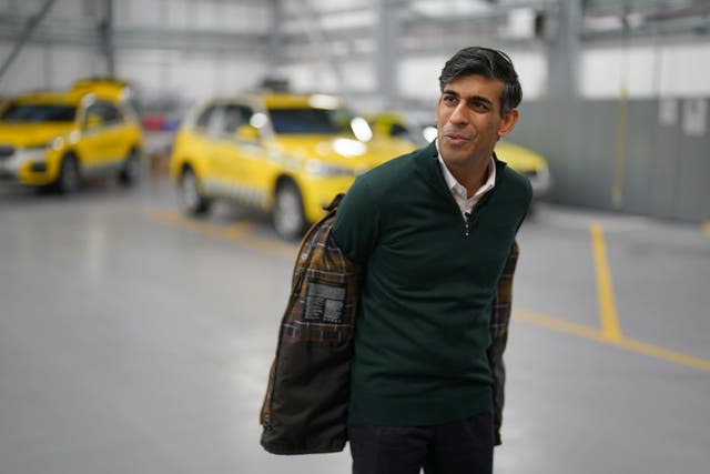 Rishi Sunak downplayed a spring vote (Jacob King/PA)