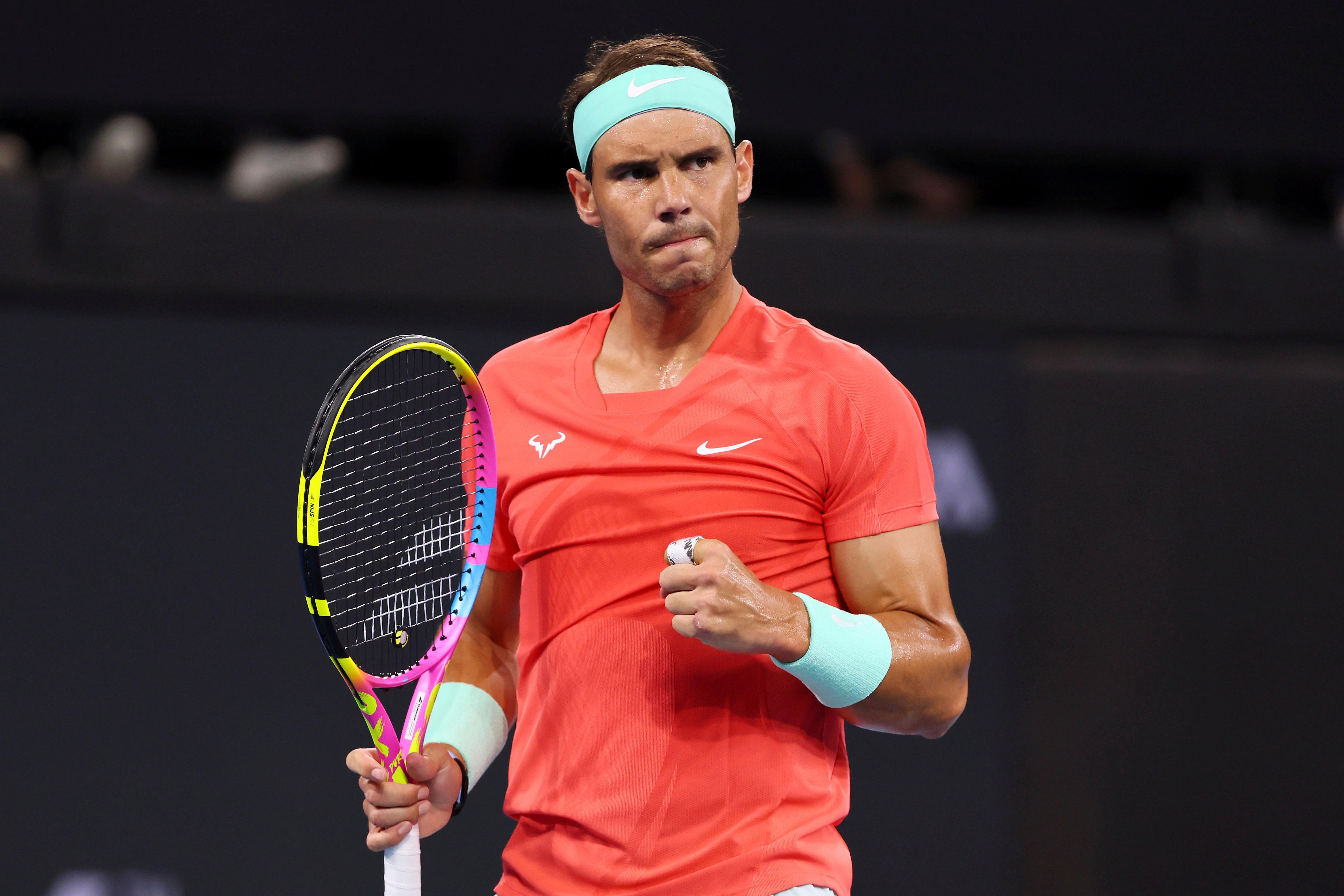 Rafael Nadal wins again on return from injury in Brisbane