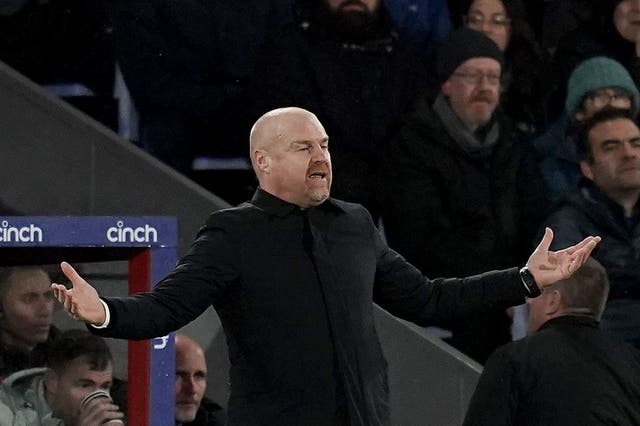 Sean Dyche wants changes to VAR (Adam Davy/PA)