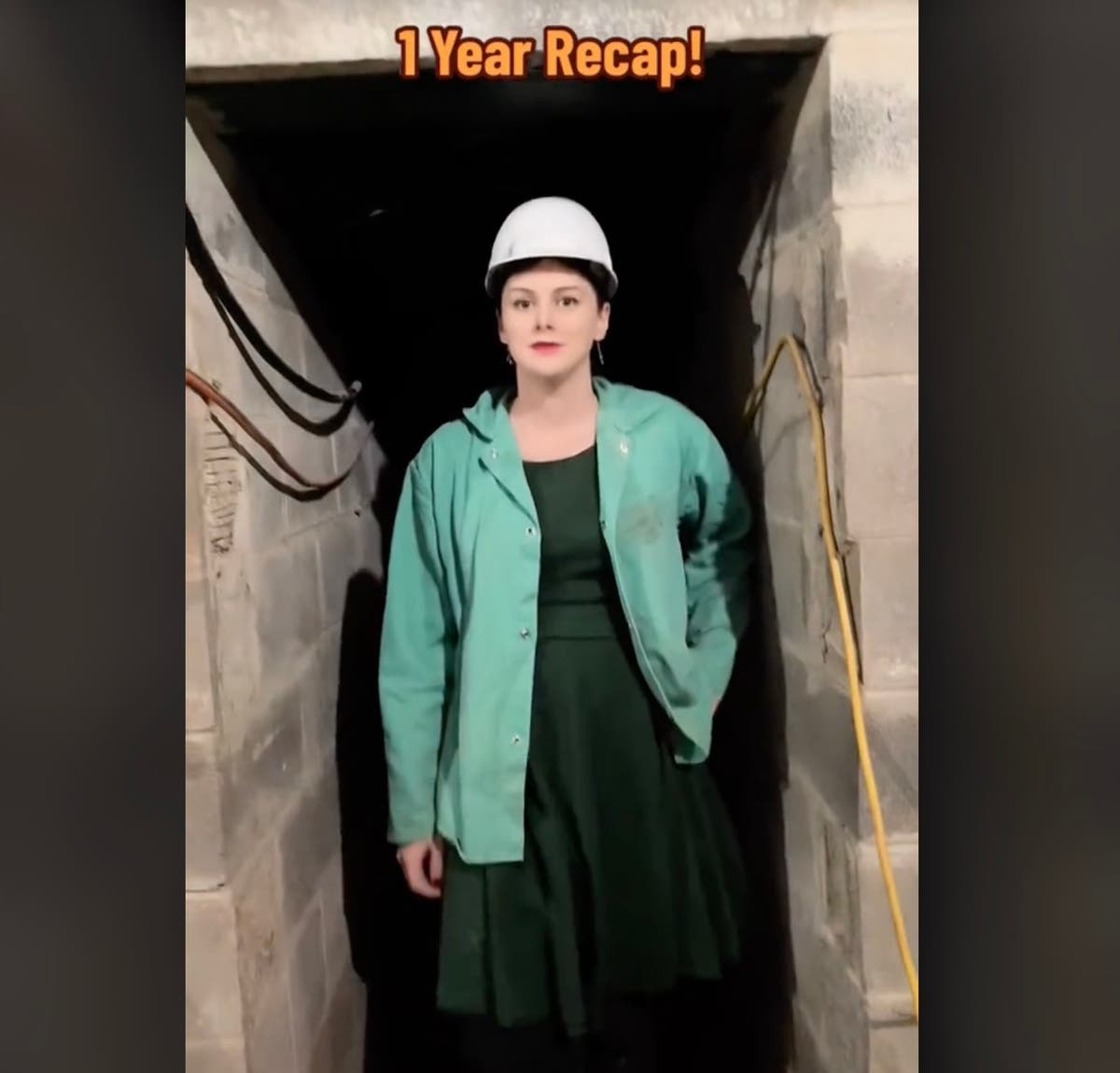 TikTok star ordered to stop digging tunnel 22ft beneath her Virginia home TikTok star ordered to stop digging tunnel 22ft beneath her Virginia home