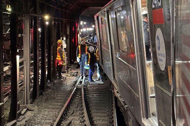 New York Subway Derailment