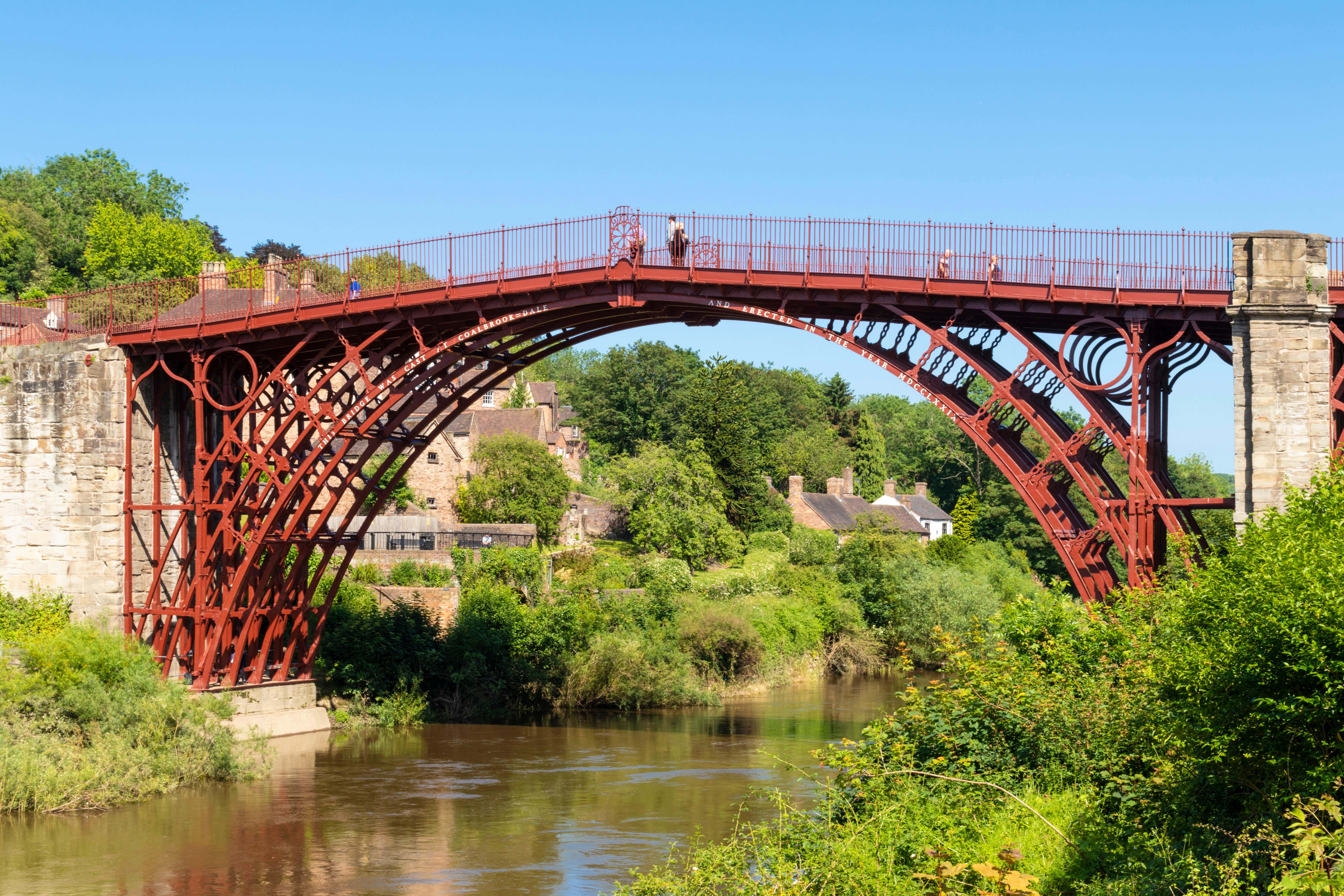 Ironbridge Gorge is one of the attractions for the holidaymaker in Shropshire (Alamy/PA)