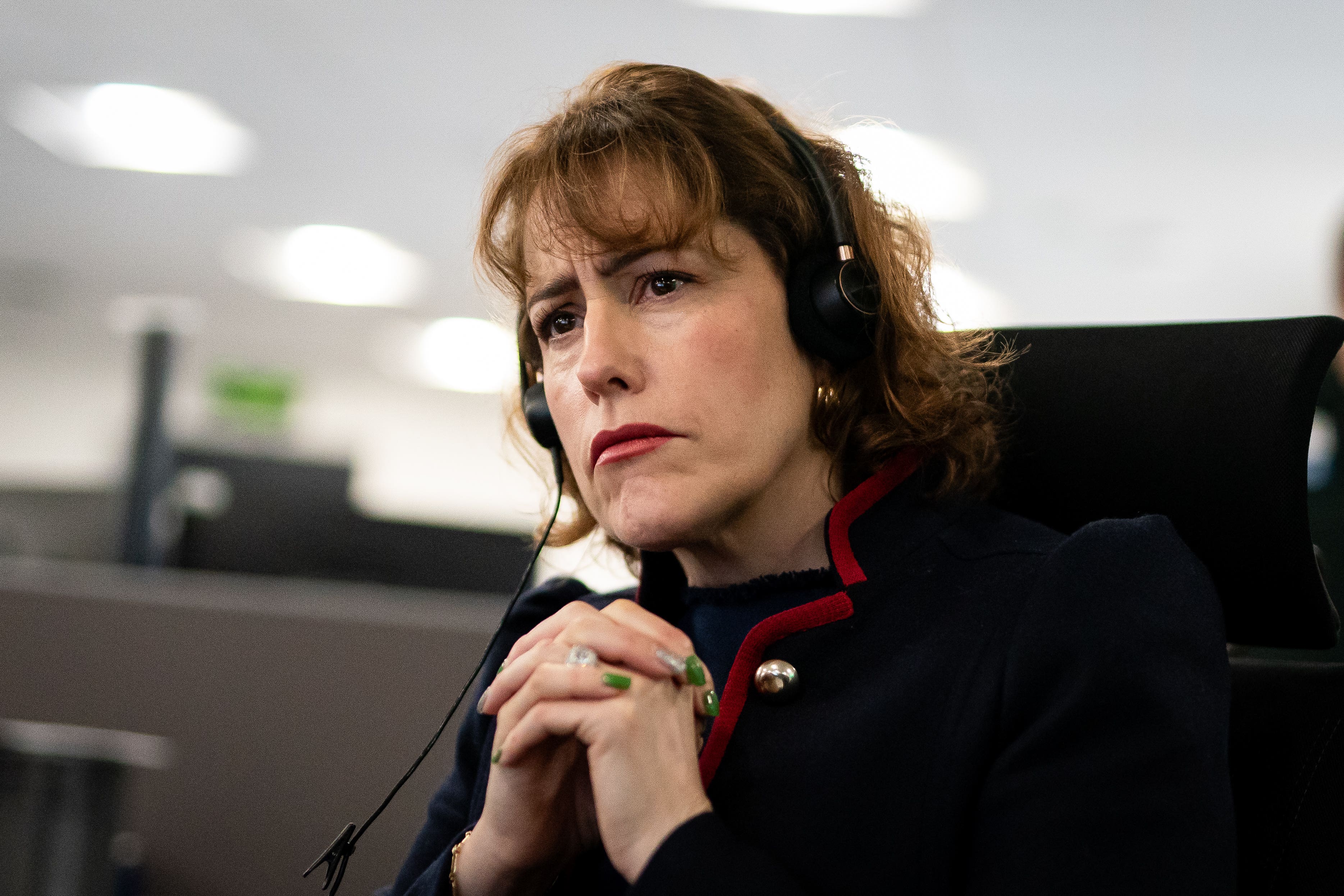 Health Secretary Victoria Atkins said the NHS ‘cannot be switched on and off on whim’ during doctor strikes (Aaron Chown/PA)