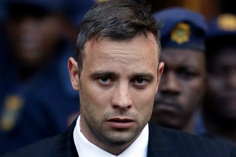 <p>Oscar Pistorius was released on parole a year ago</p>