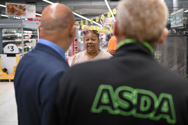 Asda said that it would check the prices against Aldi and Lidl twice a week. (Justin Tallis/PA)