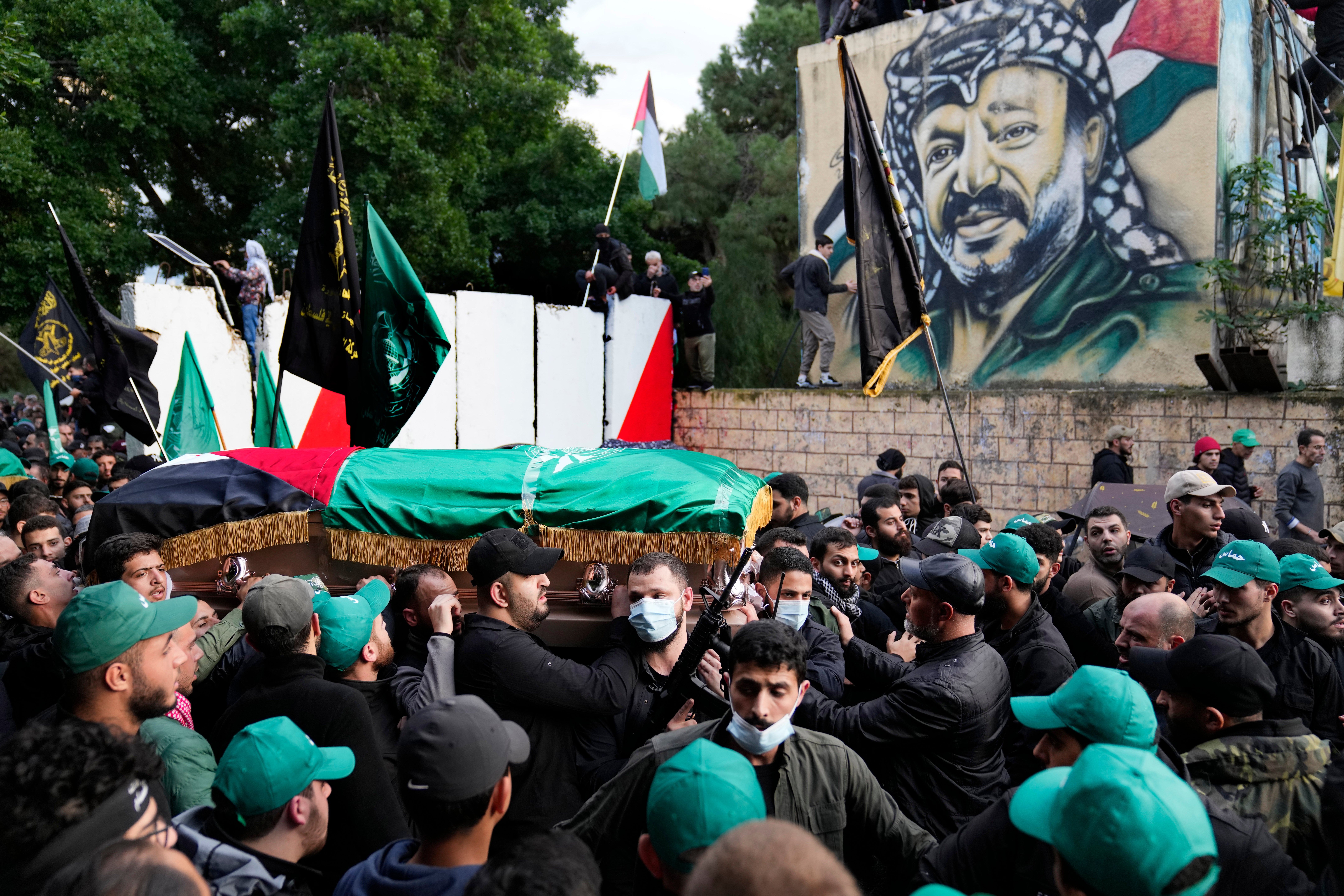 APTOPIX Lebanon Israel Palestinians