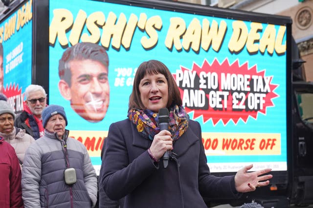 <p>Labour’s Rachel Reeves has called the measure ‘a cynical giveaway from a weak and out-of-touch Tory government’ </p>