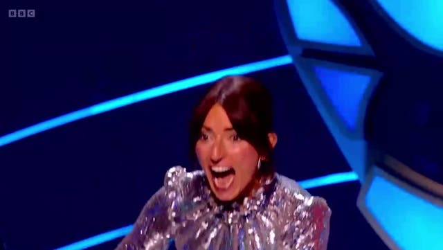 <p>Davina McCall reveals she cried as friend unveiled as The Masked Singer character.</p>