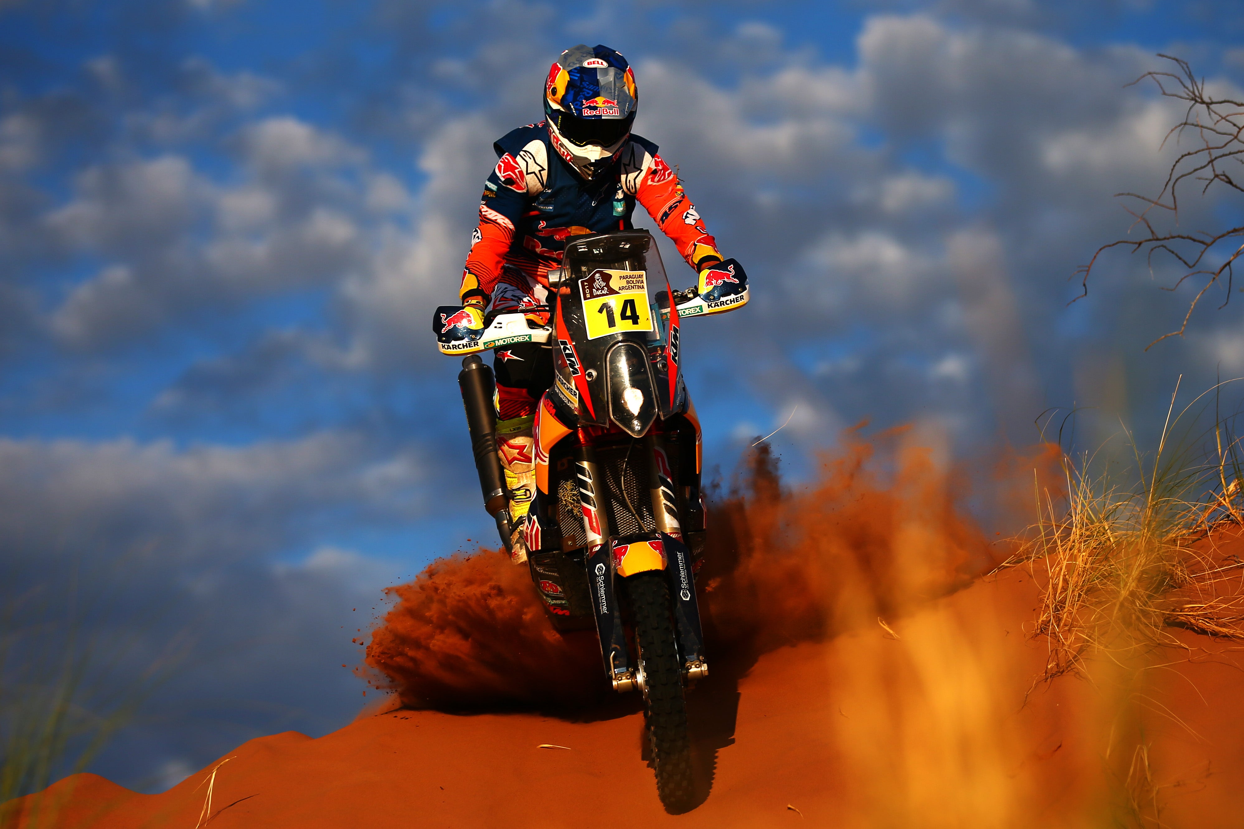 The Brit debuted in the Dakar back in 2012