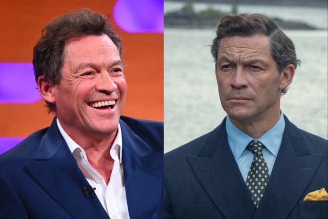 <p>Dominic West plays Prince Charles in ‘The Crown’ </p>