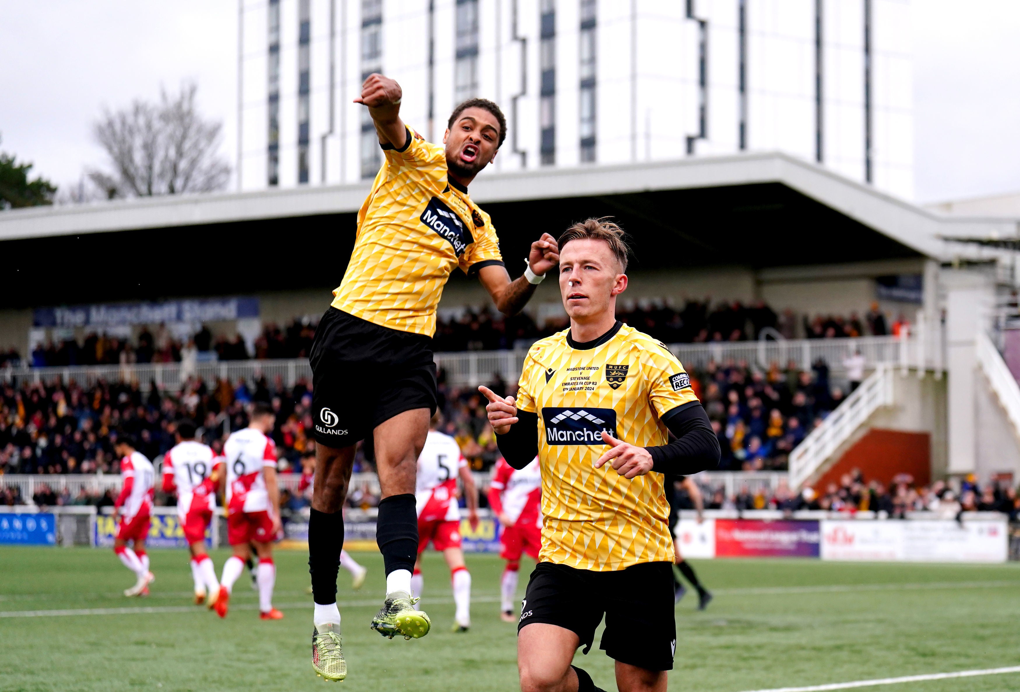 Sixth-tier Maidstone made history against Stevenage