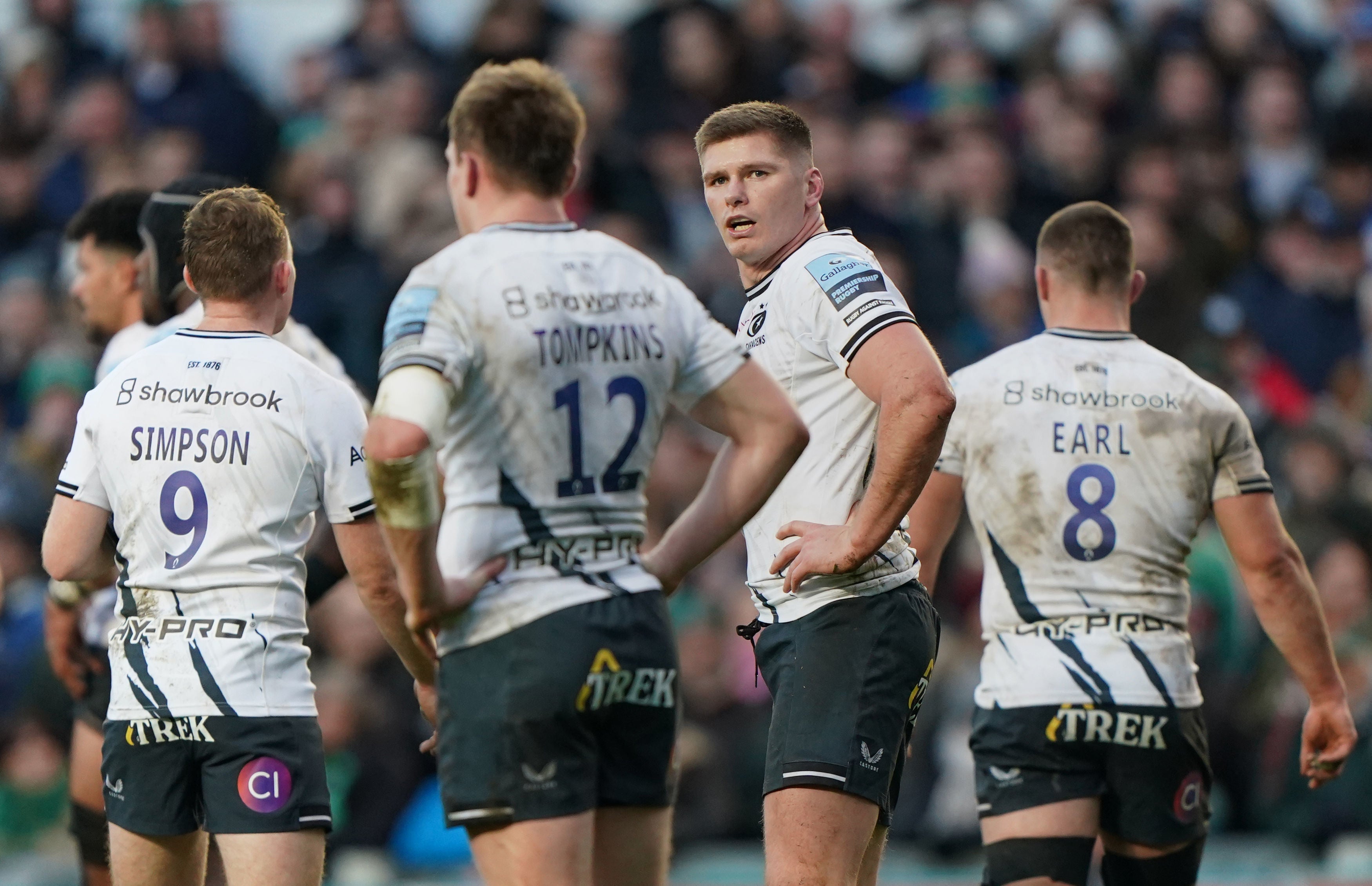 Owen Farrell is considering his future