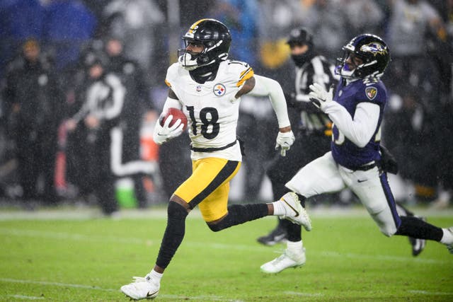 Pittsburgh Steelers wide receiver Diontae Johnson (Nick Wass/AP)