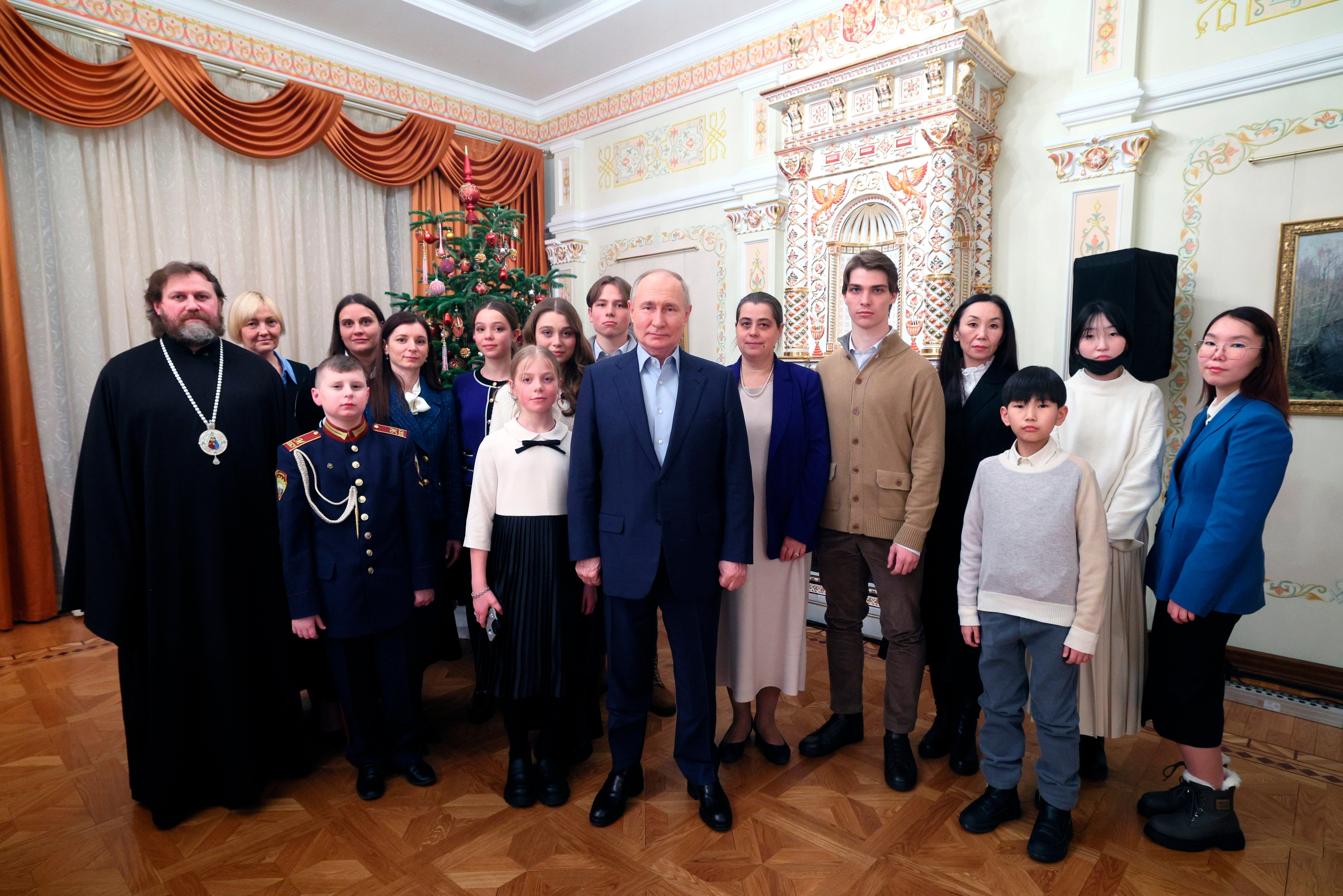 Russia Orthodox Christmas Putin