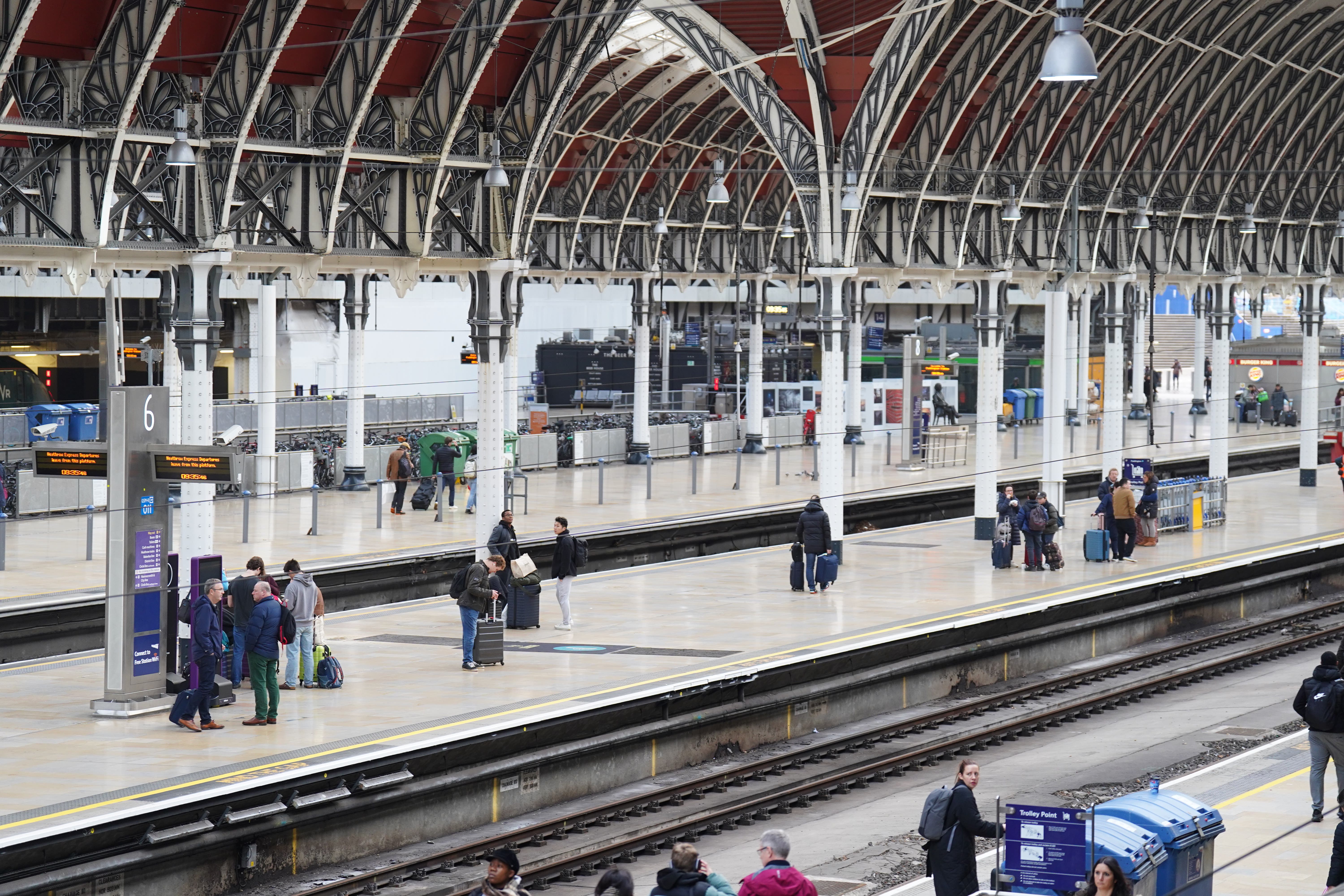 Rails strikes by the train drivers’ union are playing havoc with timetables this week
