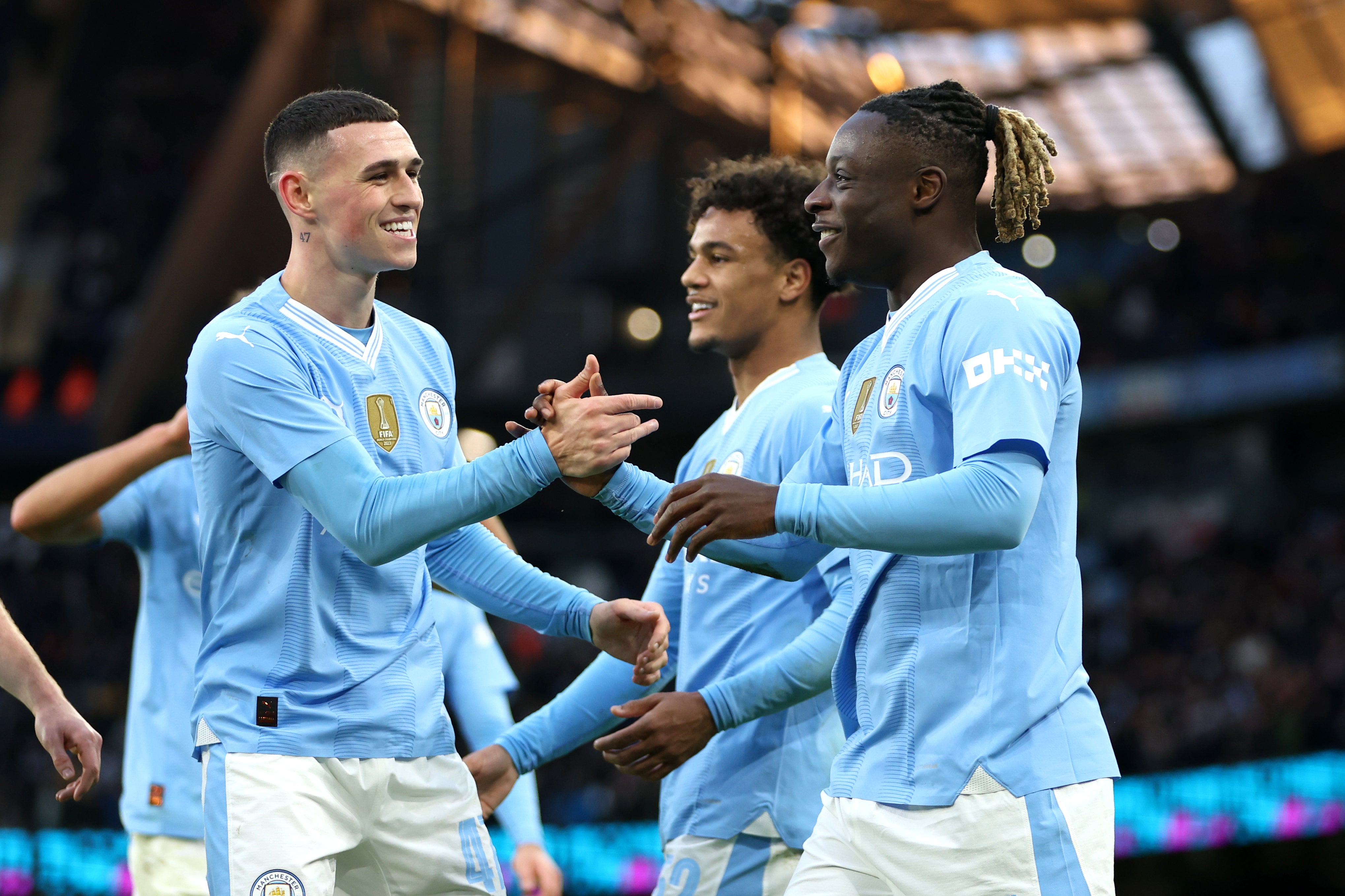 City safely progressed to the FA Cup fourth round
