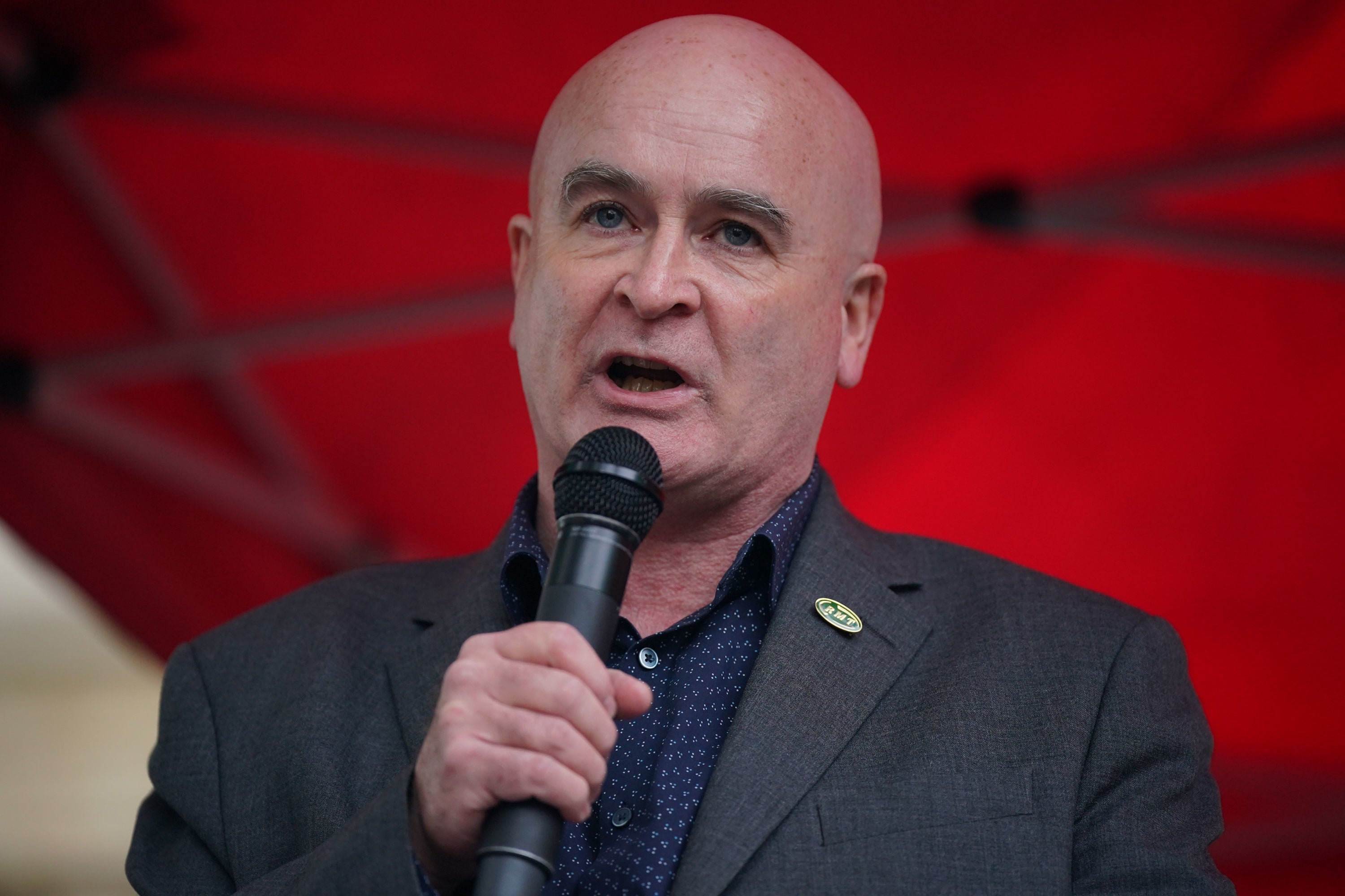 RMT union leader Mick Lynch welcomed ‘positive discussions’