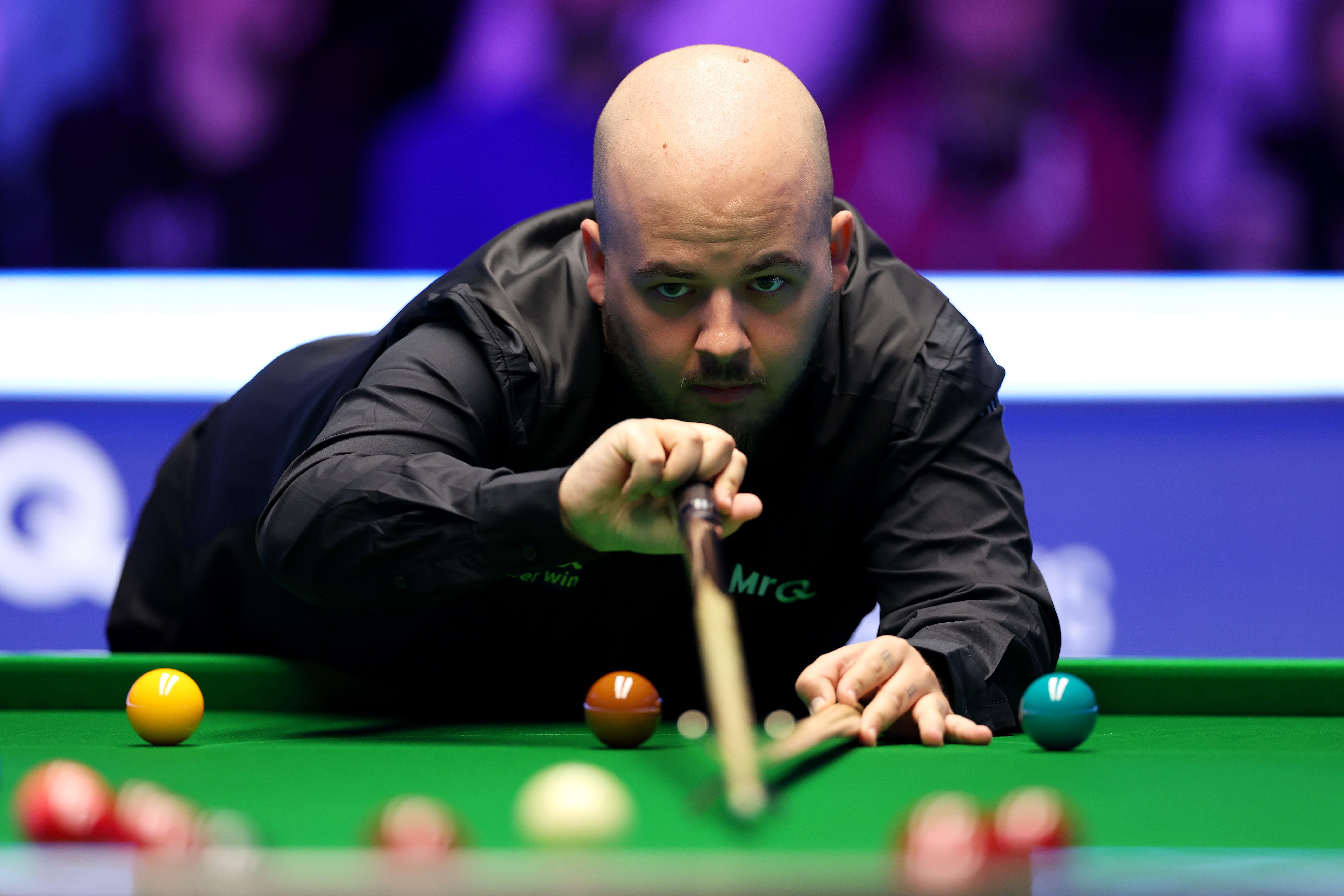 Luca Brecel was unable to progress on day one of the tournament