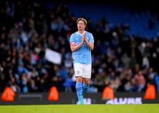 Kevin De Bruyne opens up on five-month injury absence: ‘I’m basically a taxi driver’