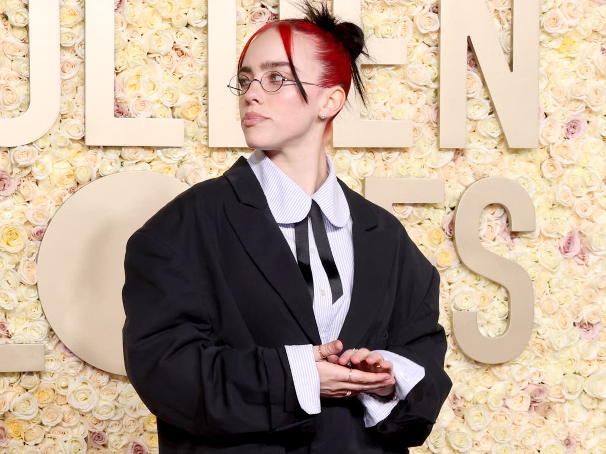 Billie Eilish reveals she thrifted part of her Golden Globes look 