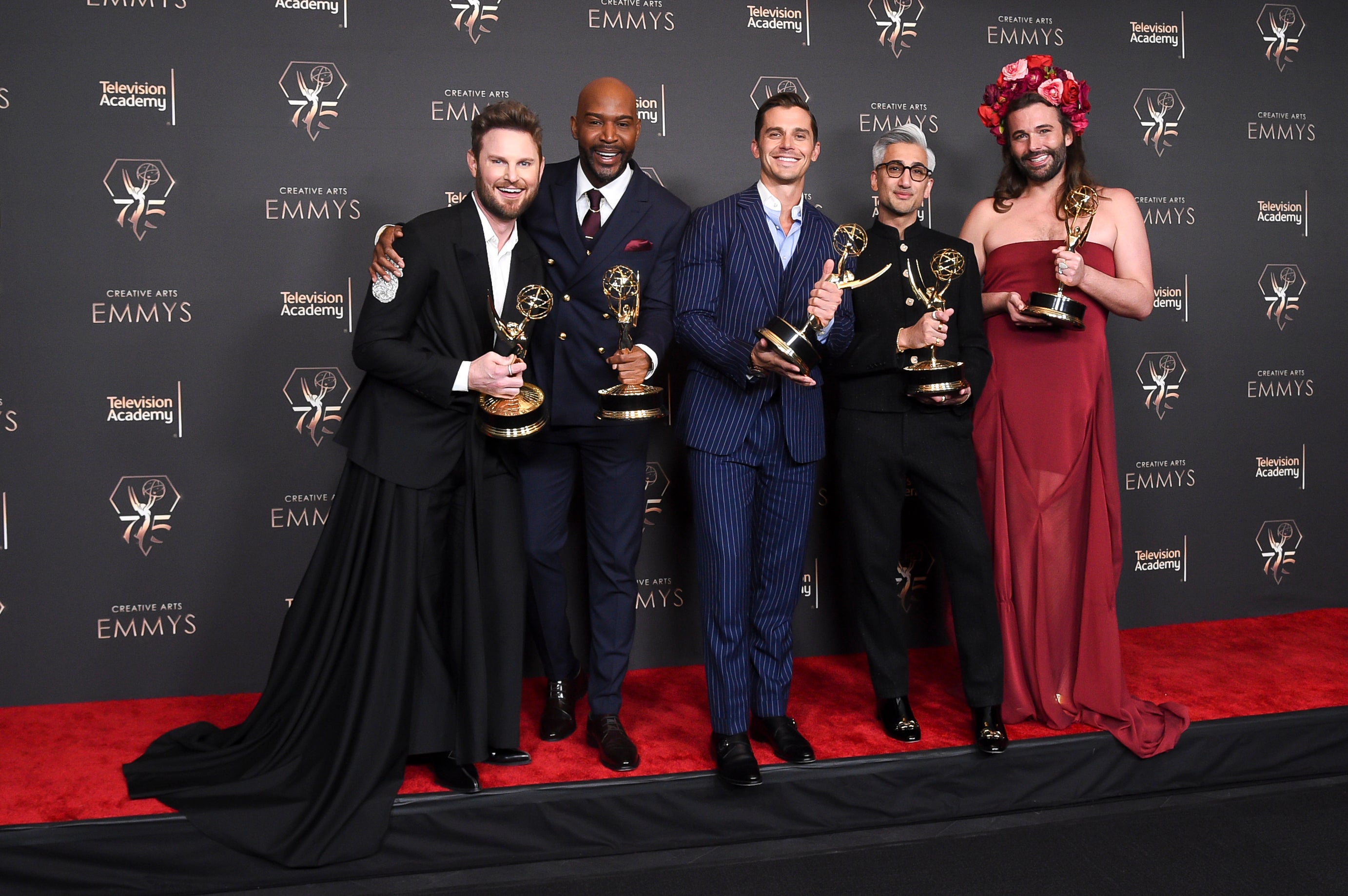 Cast of ‘Queer Eye’ reunited for 75th Creative Arts Emmy Awards earlier this year