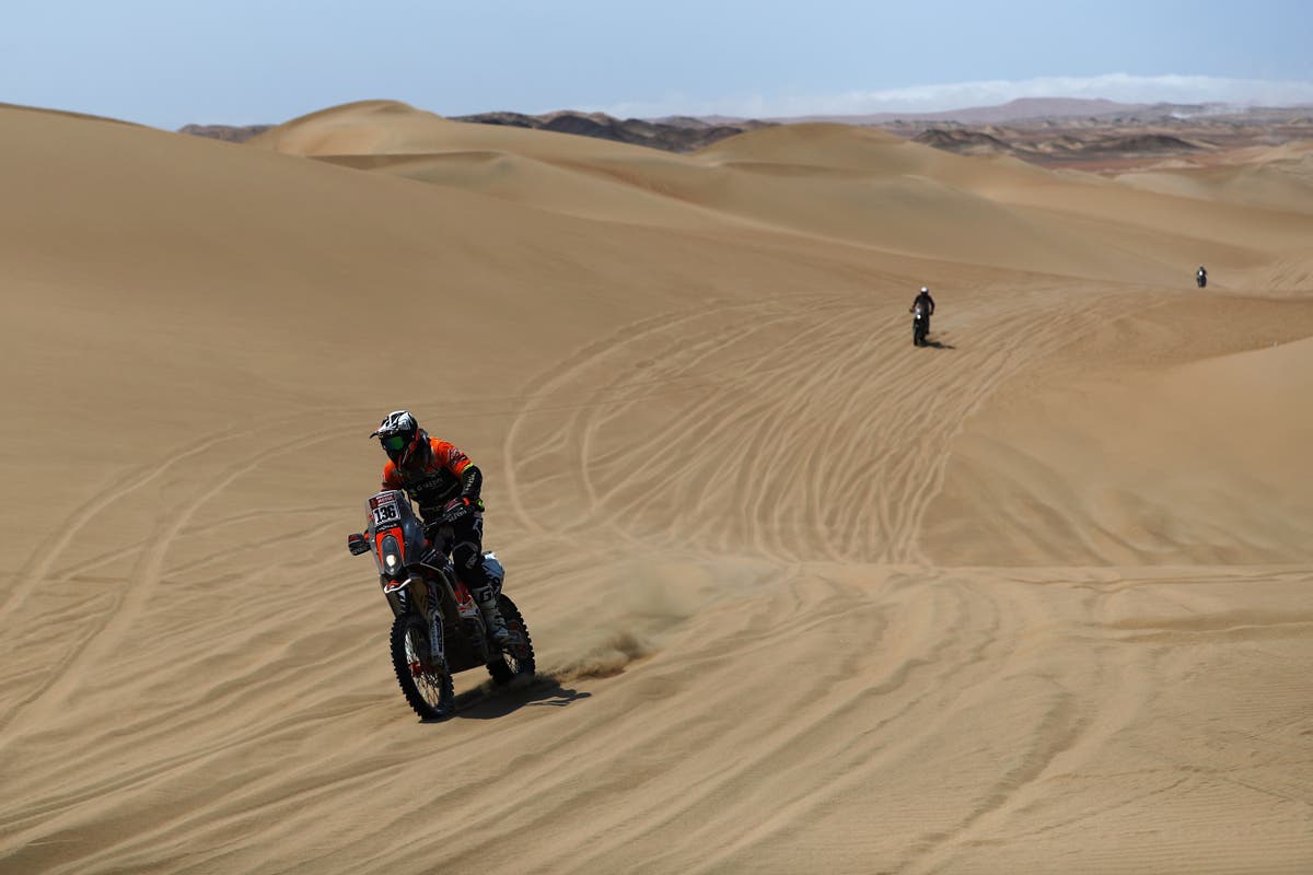 Spanish motorcyclist in induced coma after horrendous crash in Dakar Rally 