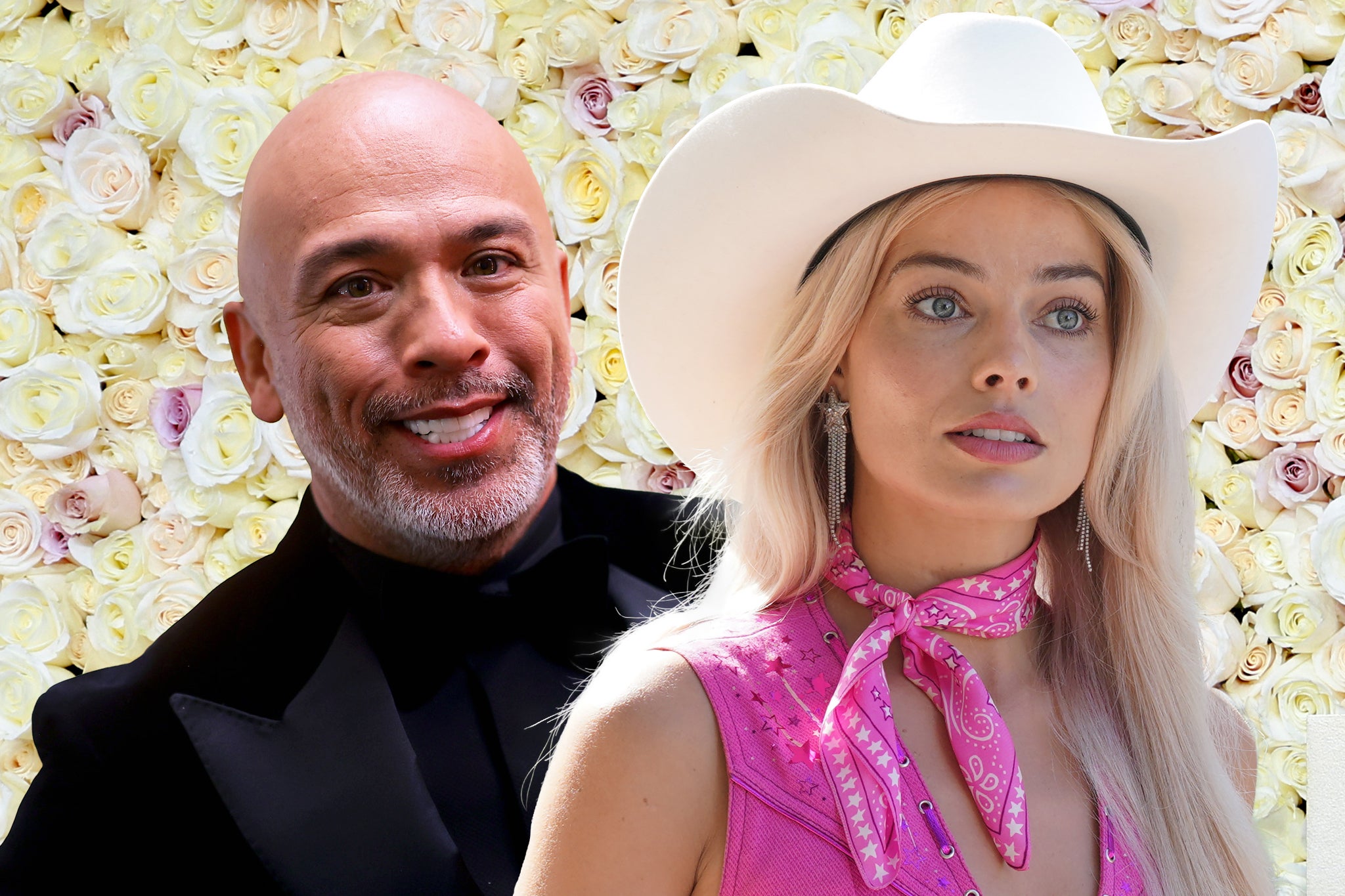 Jo Koy, whose opening monologue bombed at the Golden Globes, and Margot Robbie in the largely snubbed ‘Barbie’
