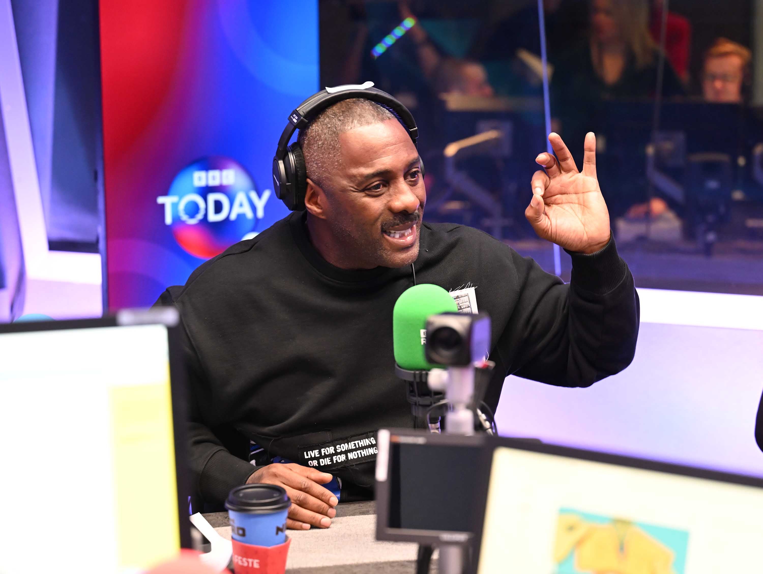 Idris Elba spoke on BBC Radio 4’s ‘Today’ programme ahead of the launch of his Don’t Stop Your Future campaign in Parliament Square