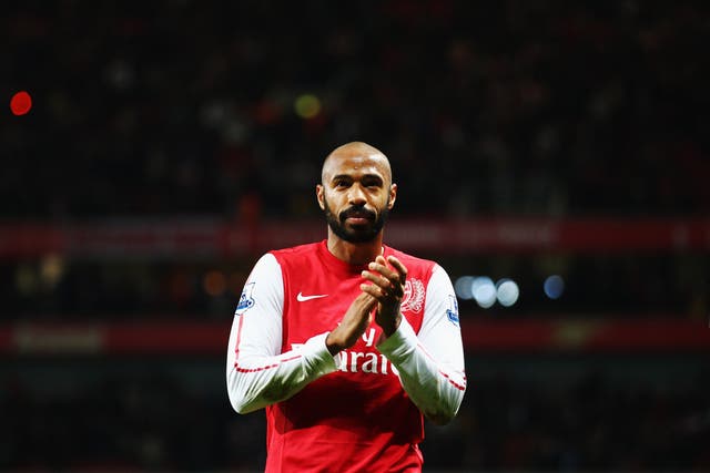 <p>Thierry Henry has revealed he struggled with his mental health during his career </p>
