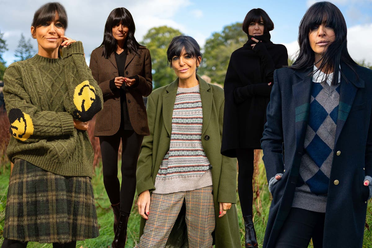 Claudia Winkleman&rsquo;s tartan goth Traitors style shouldn&rsquo;t work &ndash; but it does