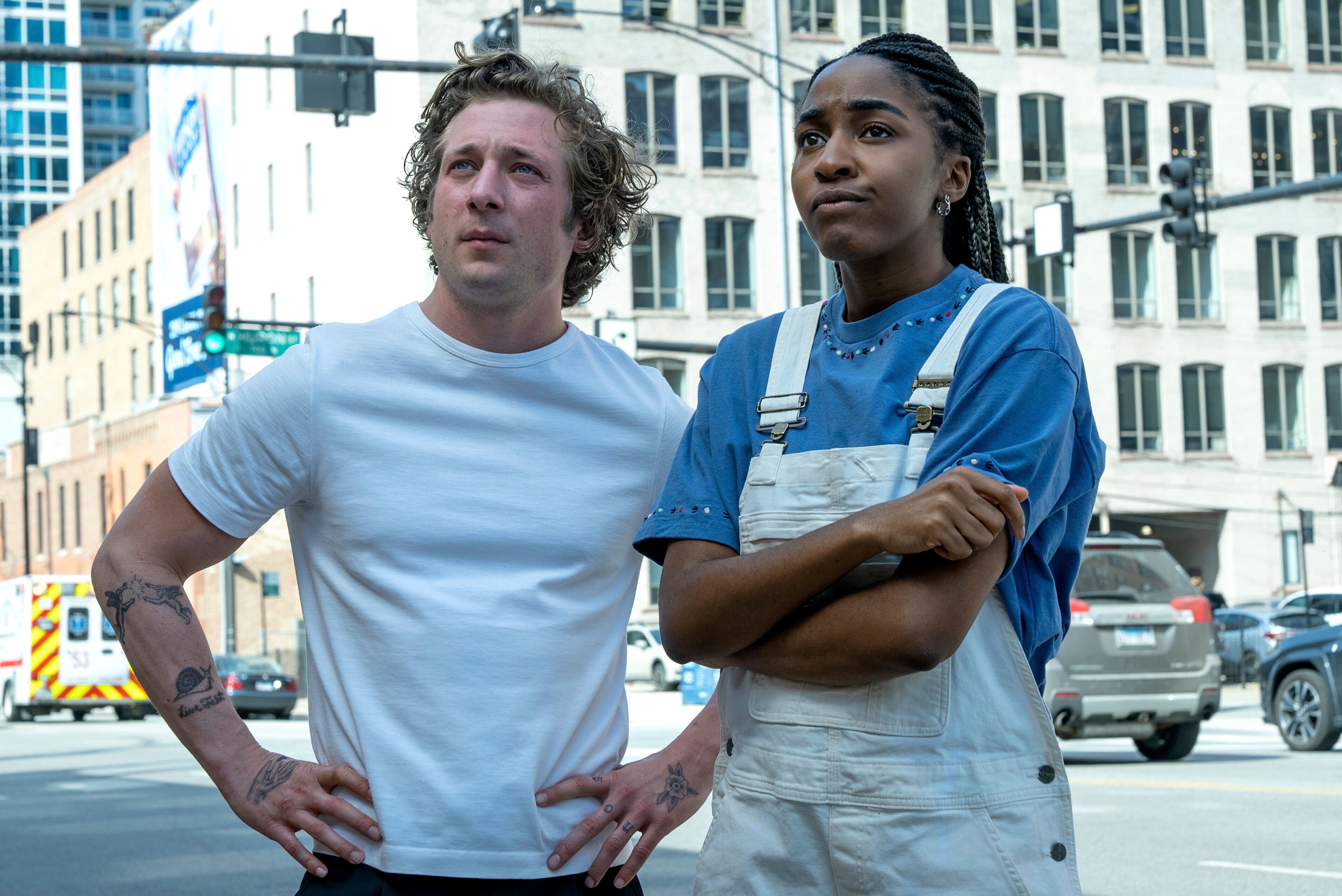 Jeremy Allen White and Ayo Edebiri on ‘The Bear’