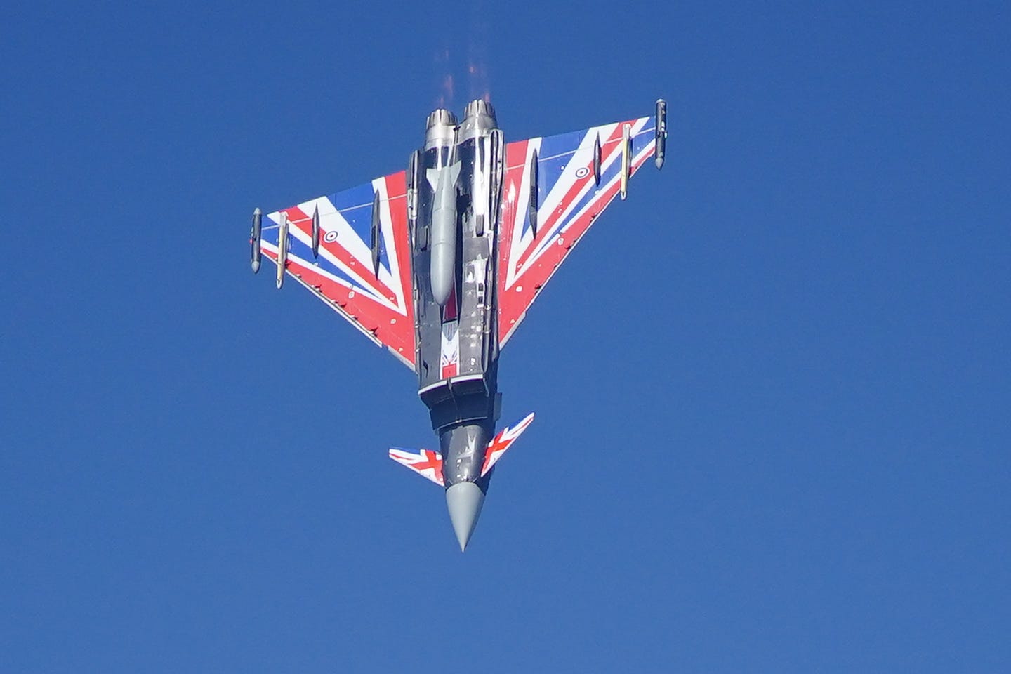 A Eurofighter Typhoon fighter plane (Peter Byrne/PA)