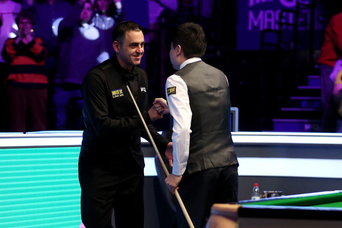 Ronnie O’Sullivan marches on at Masters despite Ding Junhui’s