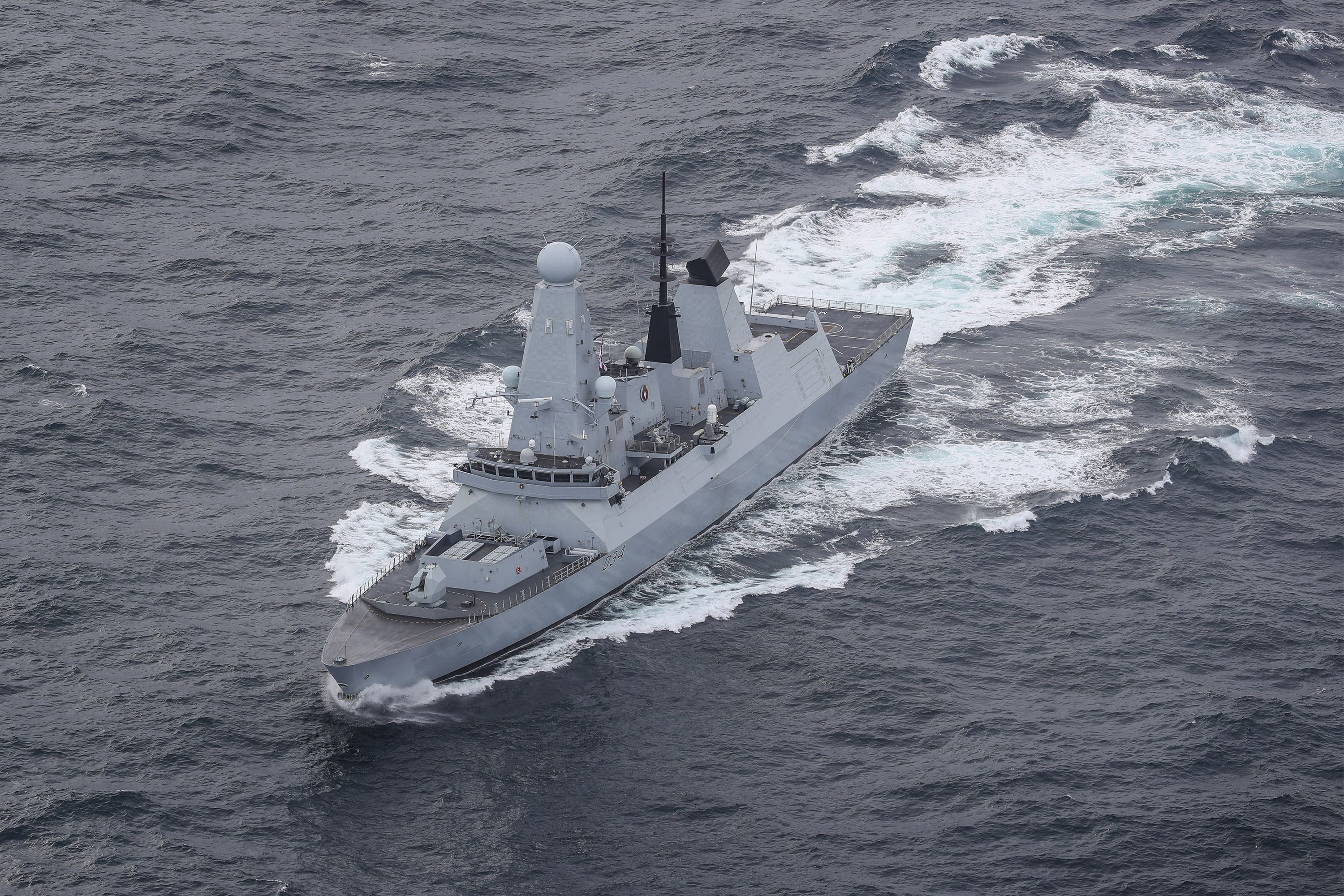 The UK has already sent HMS Diamond, pictured, and HMS Lancaster to the region (LPhot Belinda Alker/MoD/Crown copyright)