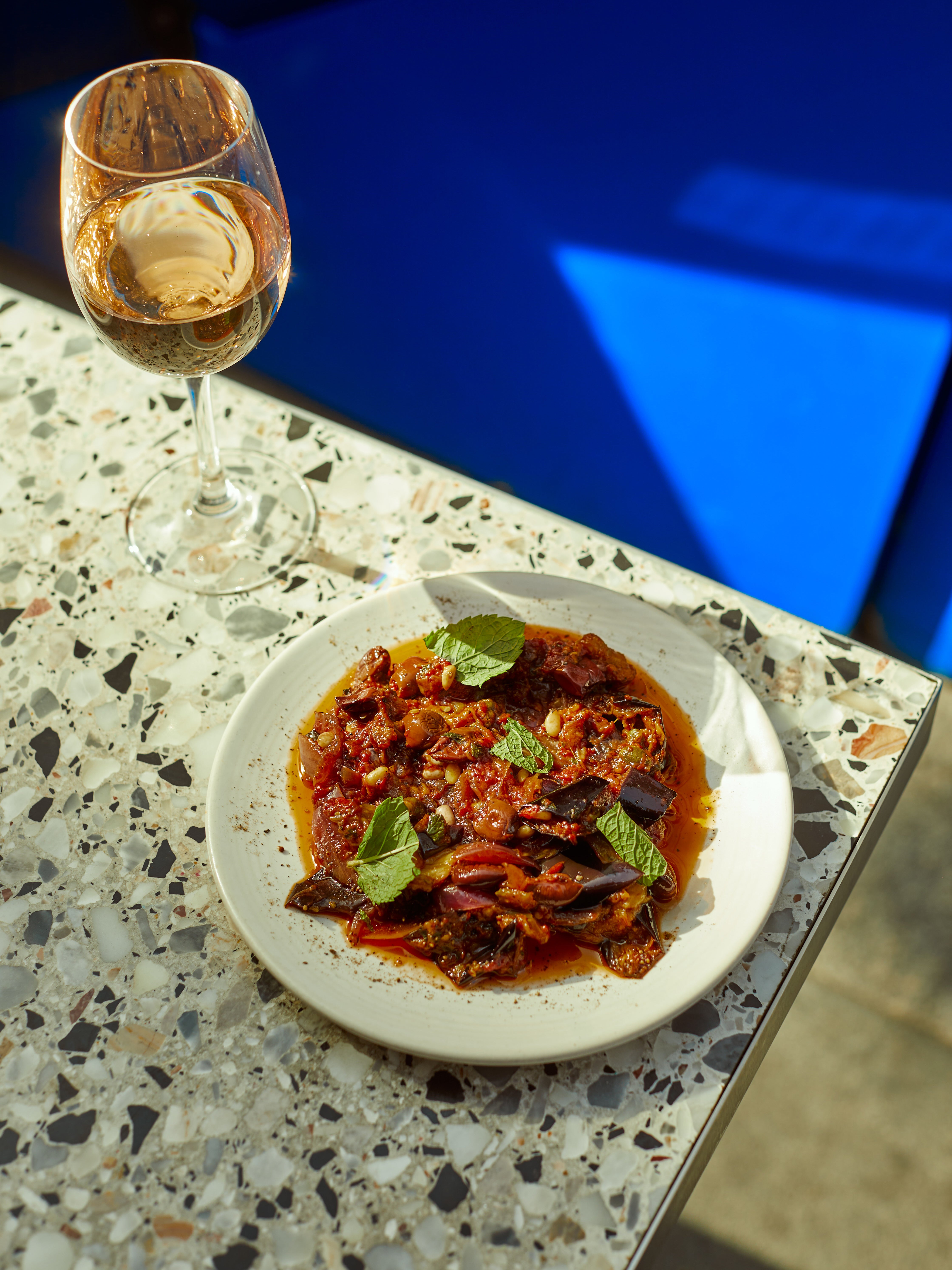 There’s no better way to harness the absorbing talents of aubergine than in a caponata