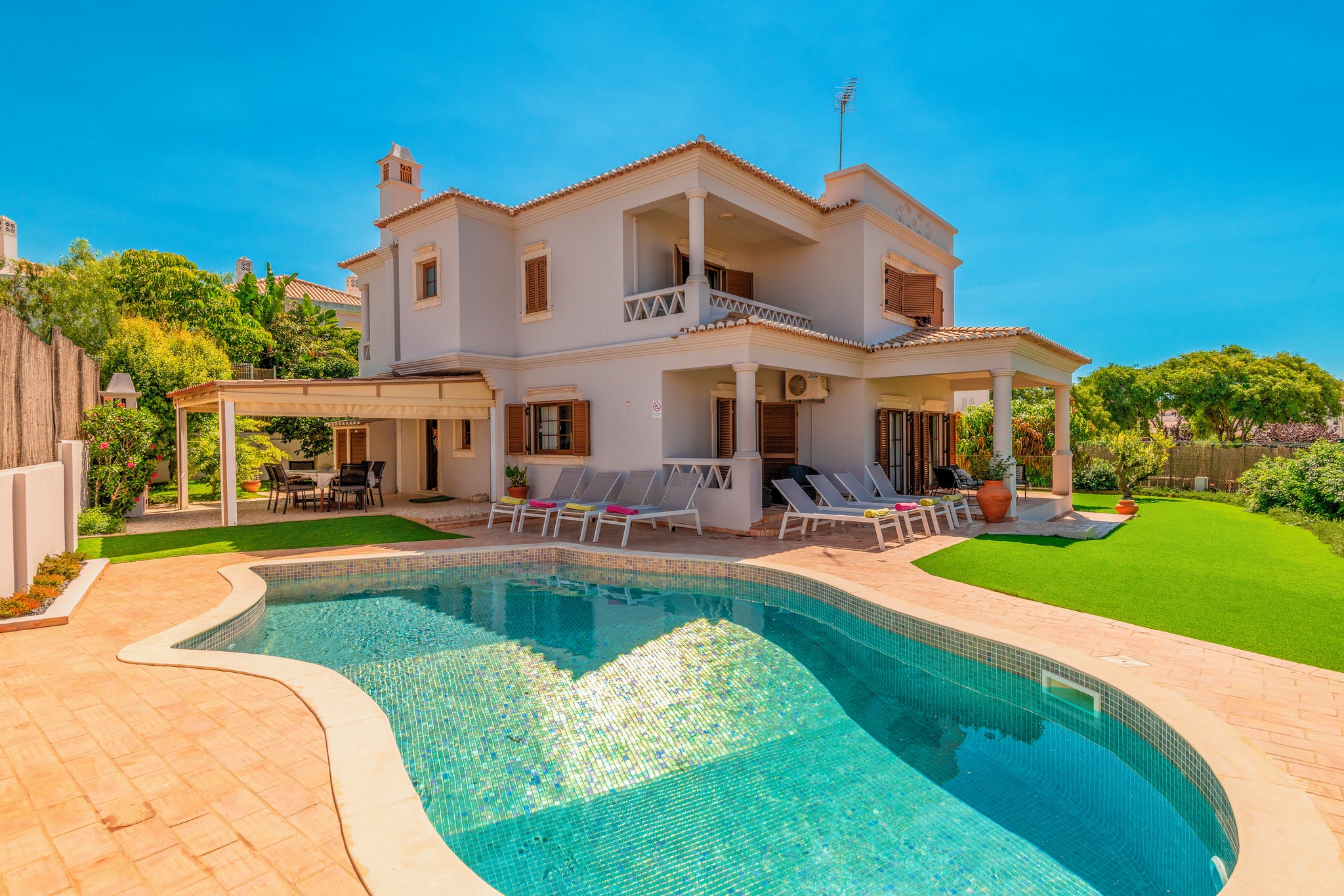 With secluded surroundings and private pools, villa breaks - such as a stay at Villa Mangas in the Algarve - make for the ultimate getaway