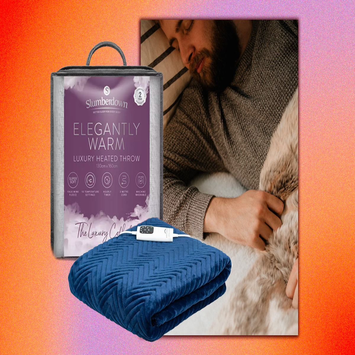 Cordless Rechargeable Portable Heated Blanket - Stay Warm Outdoors