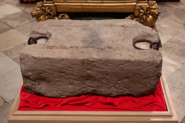 The Stone of Destiny is to be housed in Perth Museum (Susannah Ireland/PA)