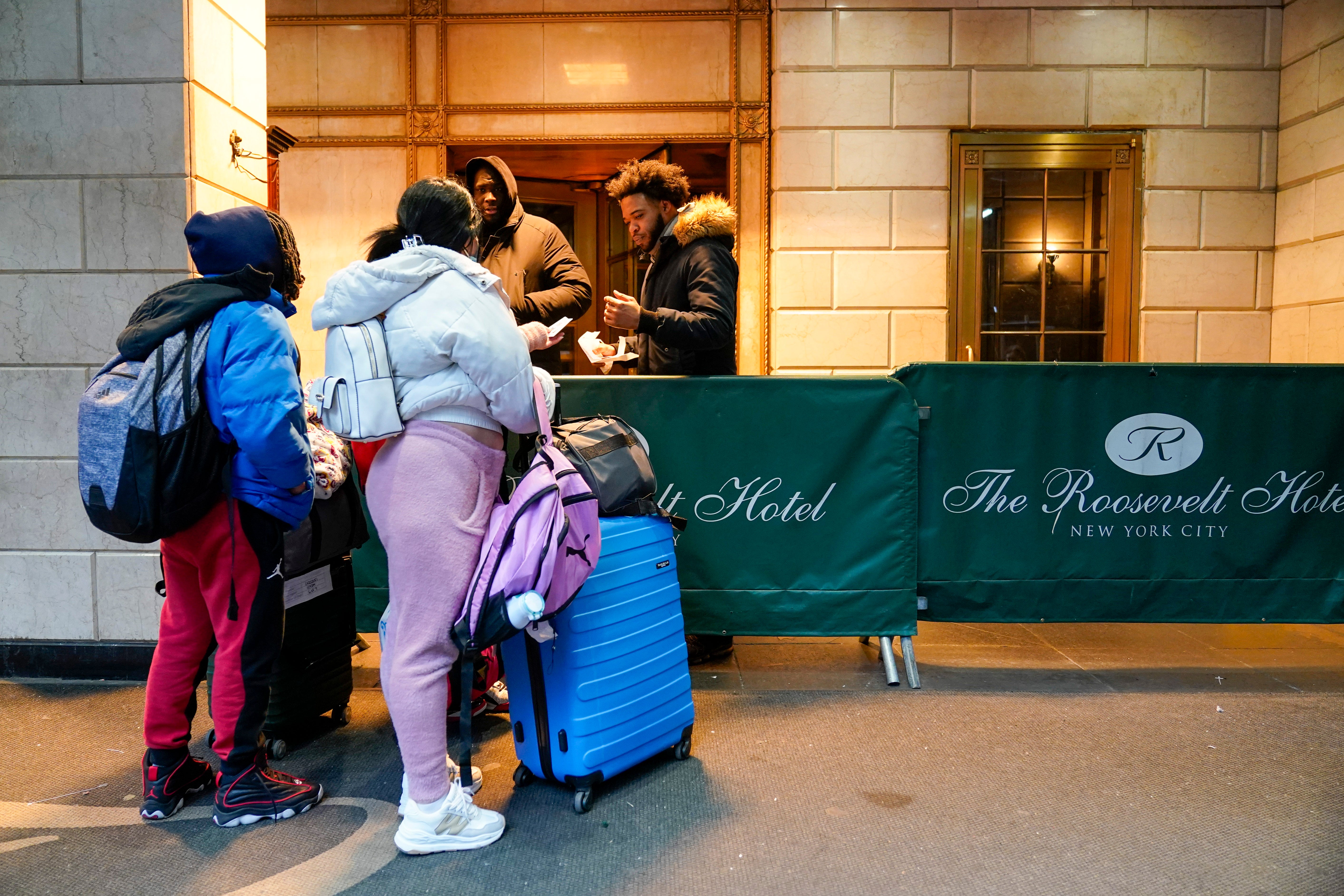 Migrant Families Begin Leaving New York Hotels As First Eviction ...