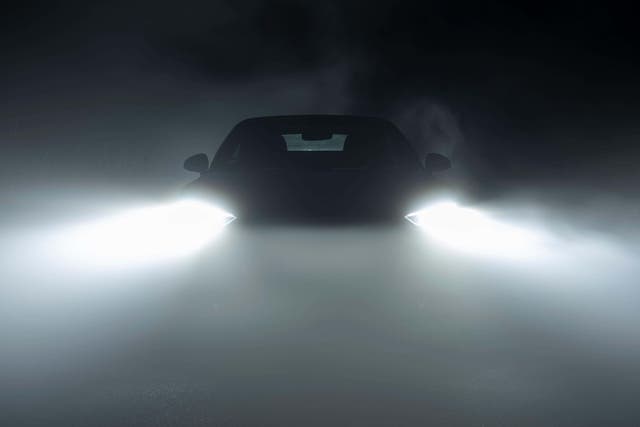 The survey of 2,000 UK drivers suggested 89% think some car headlights are too bright (Alamy/PA)