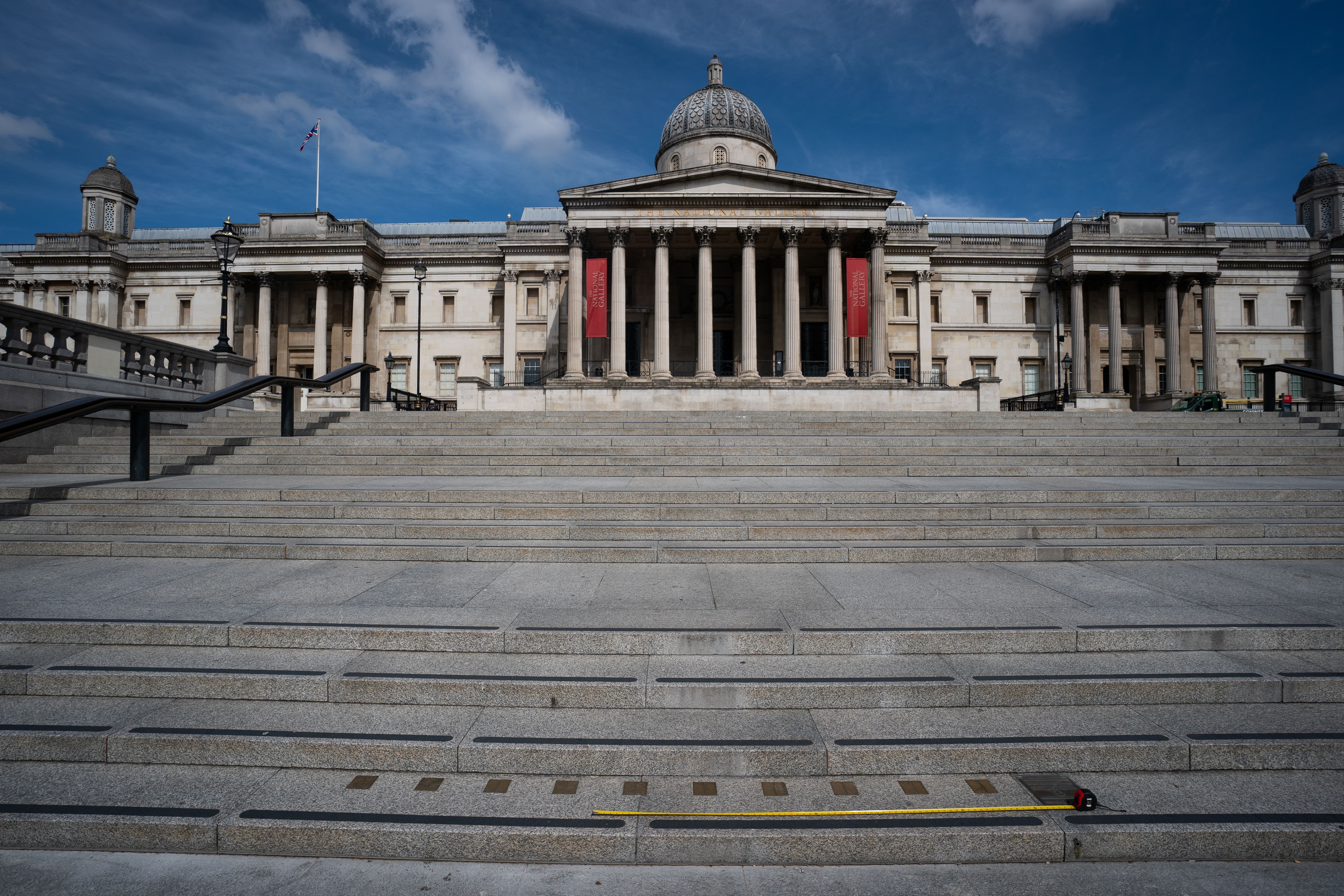 The National Portrait Gallery at Trafalgar Square in London (Aaron Chown/PA)