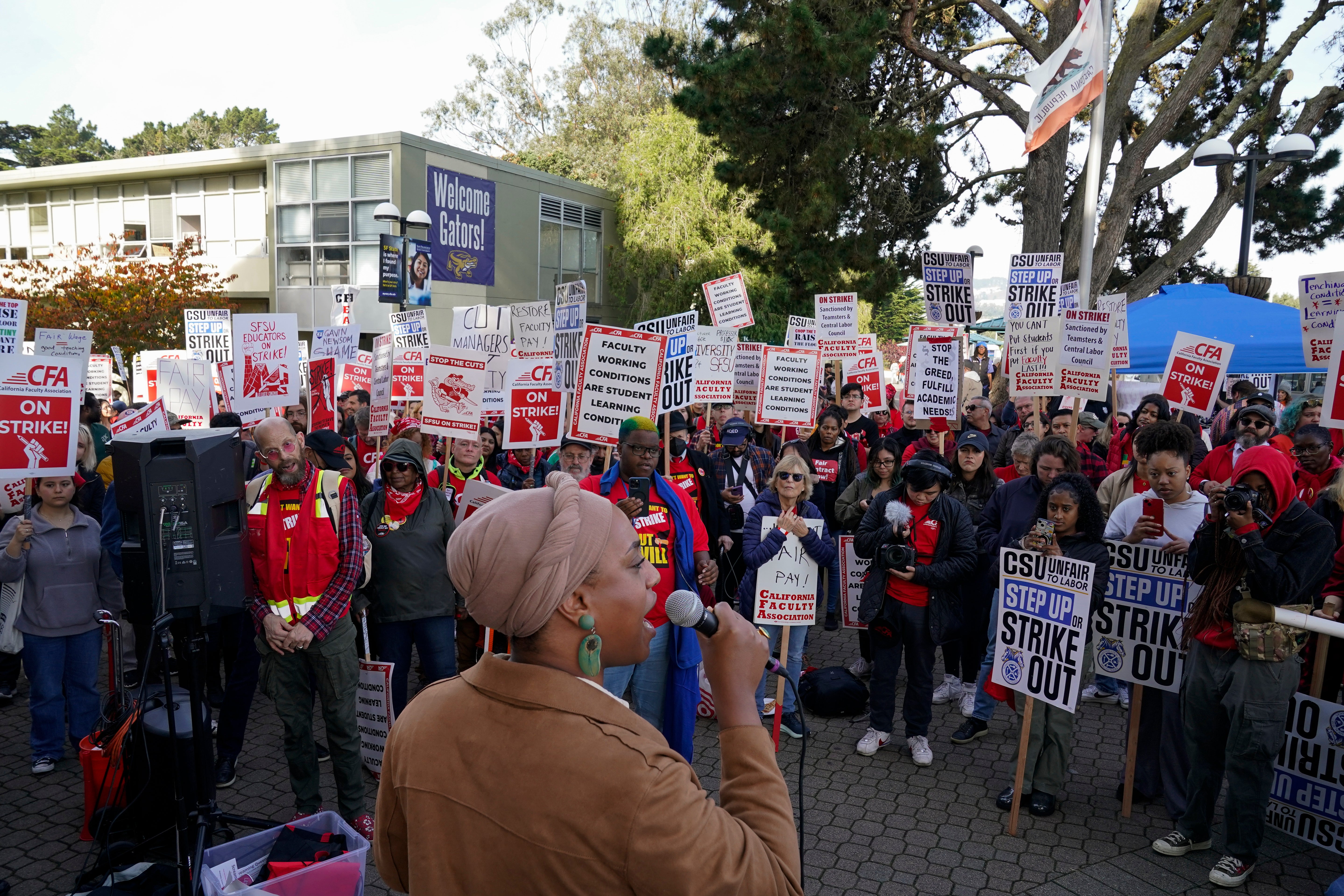 California Universities Faculty Strike