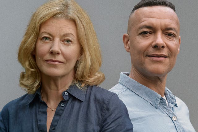 <p>The journalist Laura Trevelyan and the Labour MP Clive Lewis, who have joined together to fight for reparations</p>