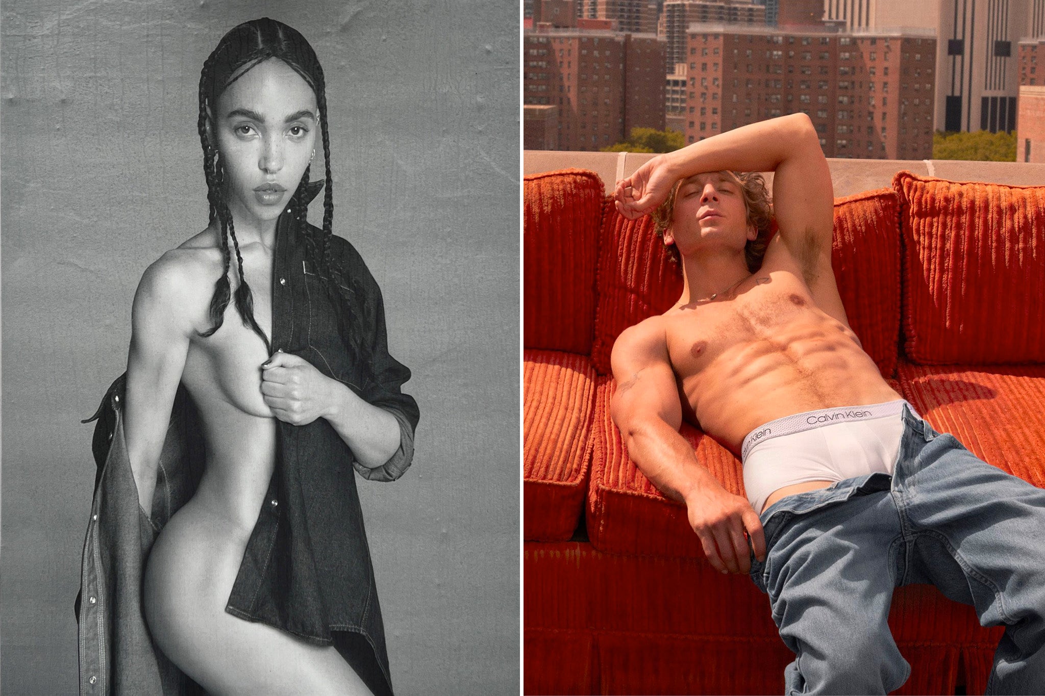 Two Calvin Klein adverts with two very different reactions