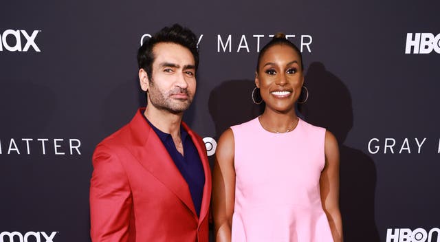 <p>Kumail Nanjiani and Issa Rae</p>