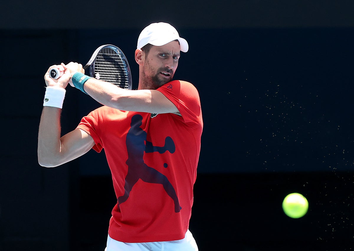 Novak Djokovic stands on the brink of more grand slam history at the Australian Open