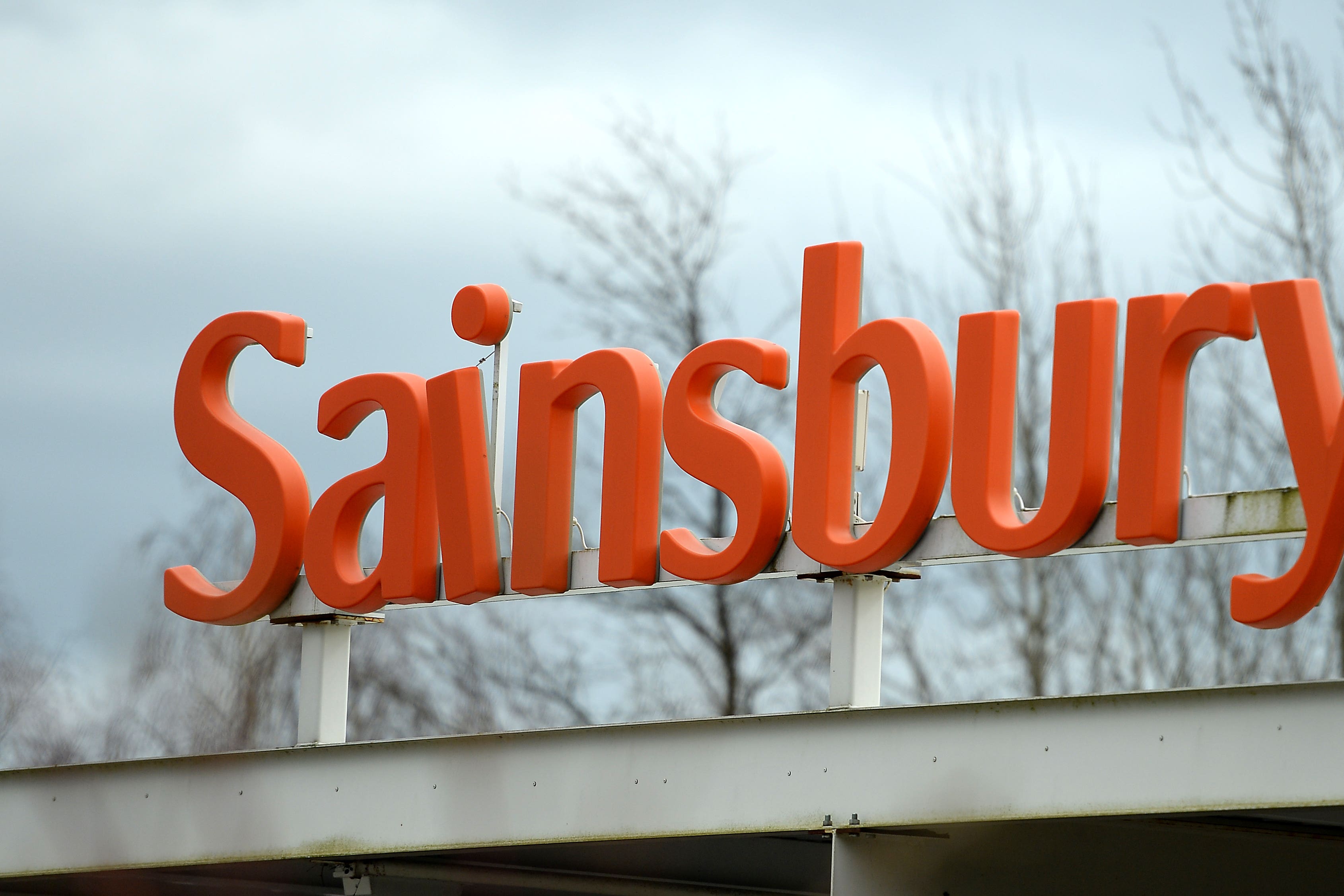 Shares in Sainsbury’s fell 6.3% on Wednesday (Andrew Matthews/PA)