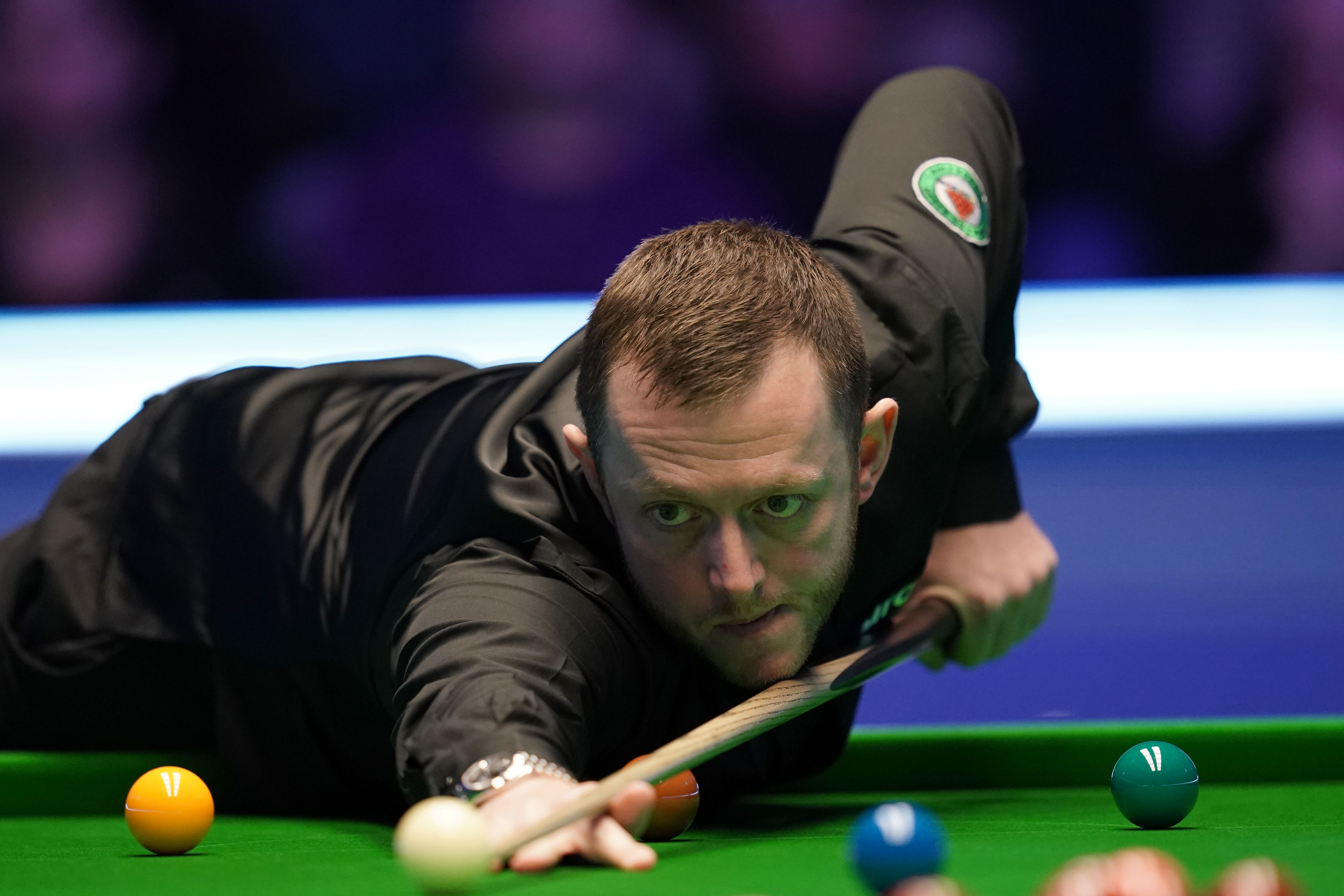 Mark Allen edged an 11-frame thriller with John Higgins at the Masters (Adam Davy/PA)