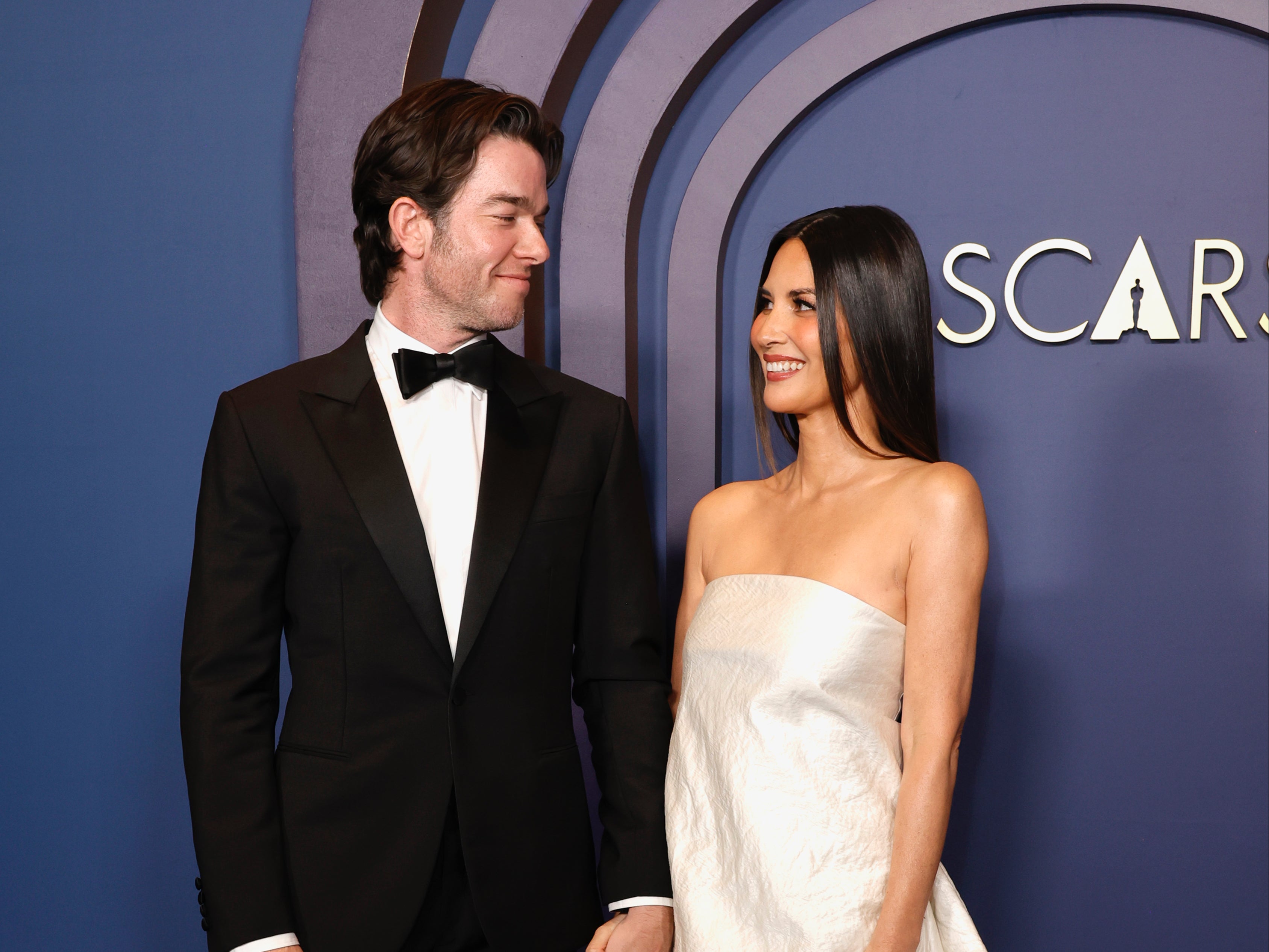 John Mulaney And Olivia Munn Make Red Carpet Debut After Three Years ...