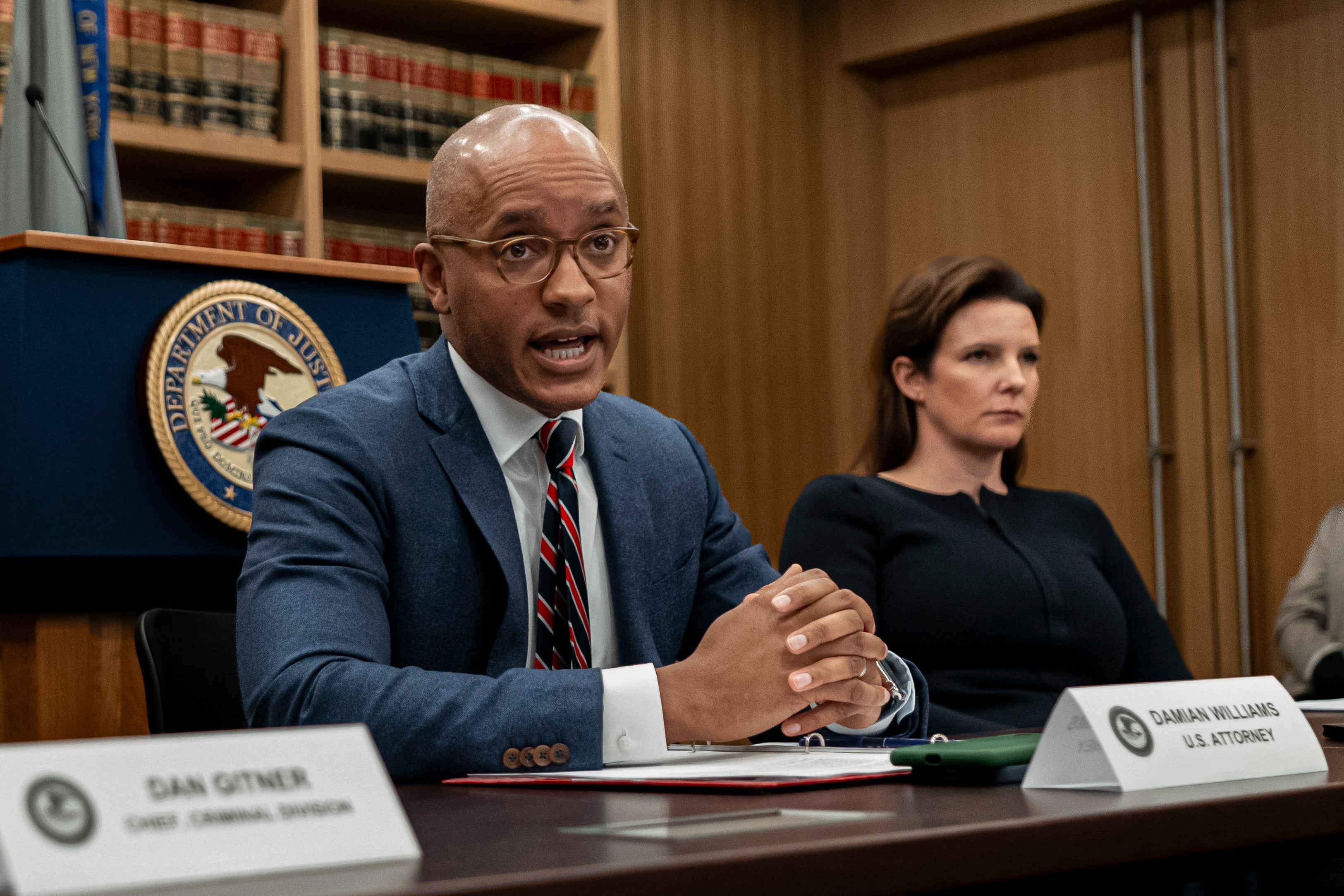 US Attorney Damian Williams